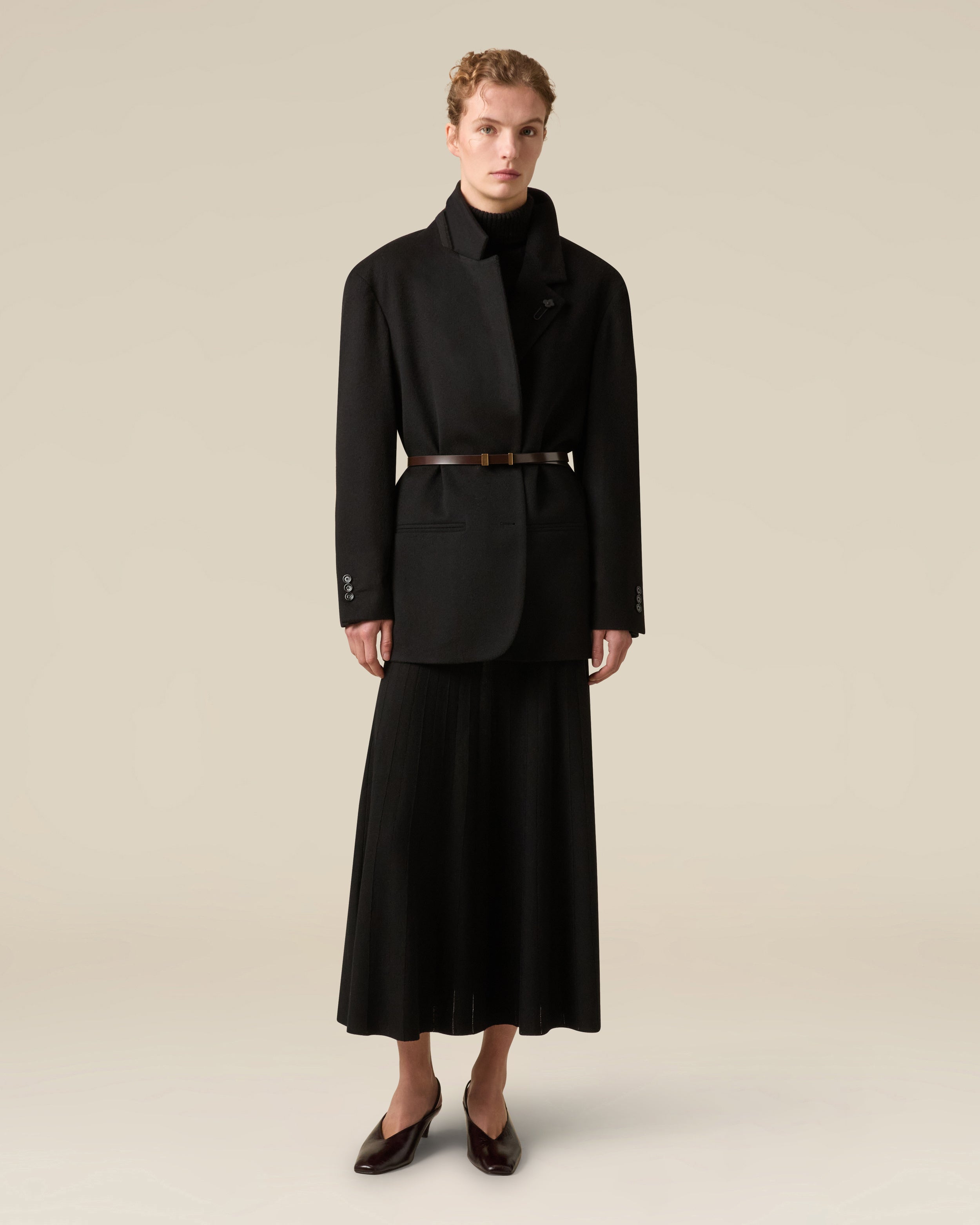 Black single-breasted blazer BLACK Lardini 2