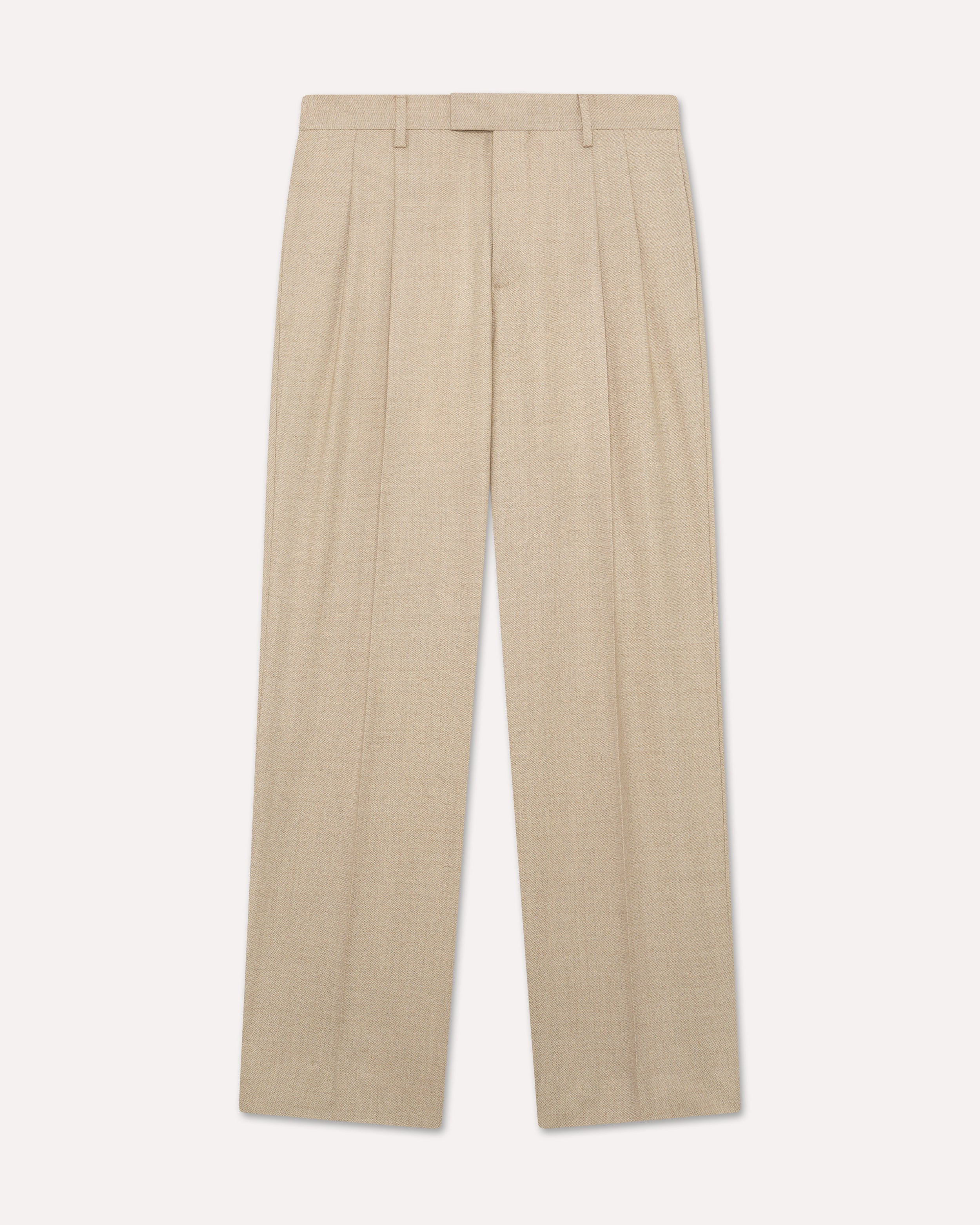 Beige Hose aus Stretchwolle BEIGE Lardini 1