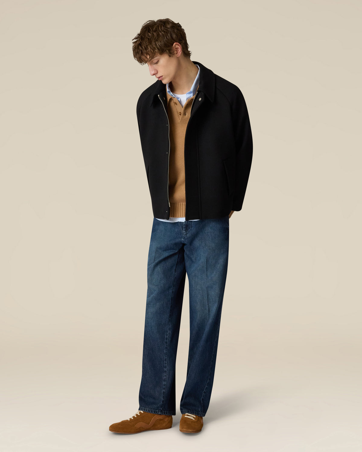 Jeans comfort in denim blu BLUE Lardini 2