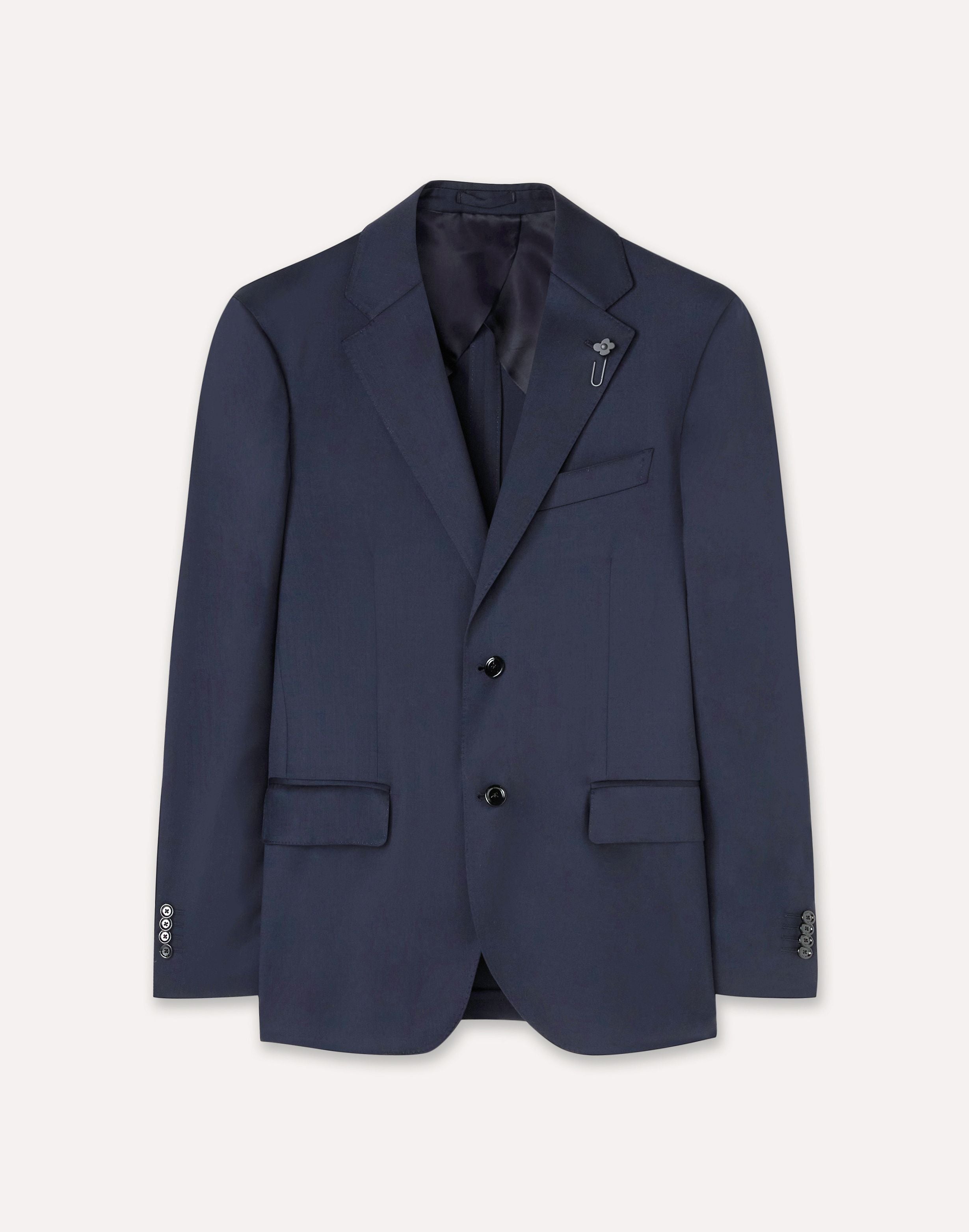 Blue suit in lightweight twill BLUE Lardini 1