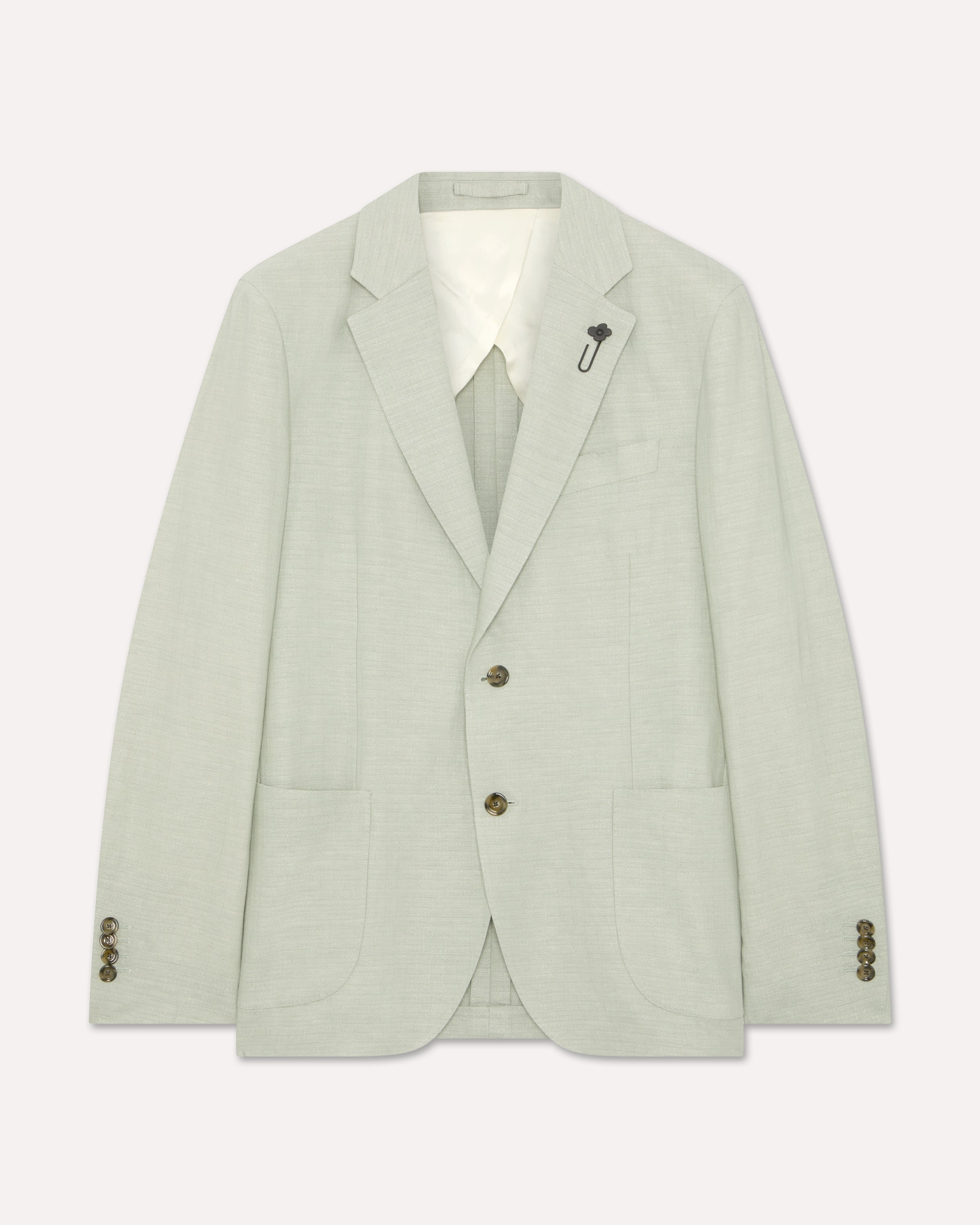 Giacca monopetto salvia SAGE GREEN Lardini 1