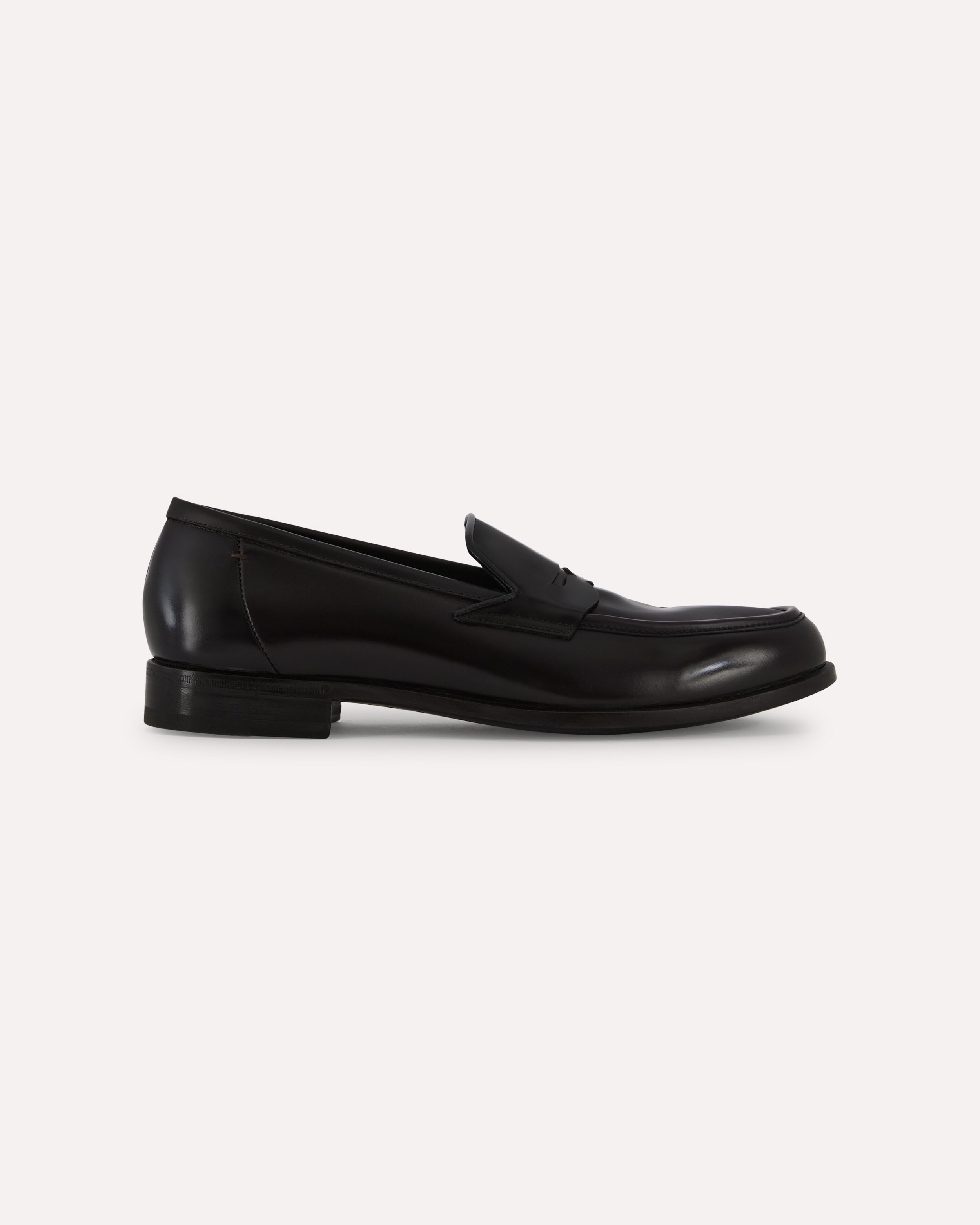 Bordeaux bull leather loafers BURGUNDY Lardini 1