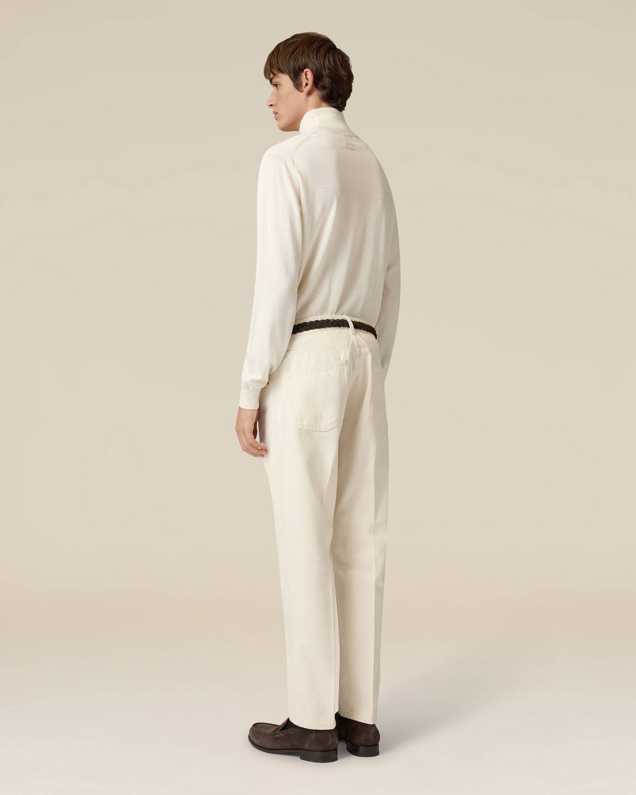 Cream denim jeans with clean hem CREAM Lardini 5