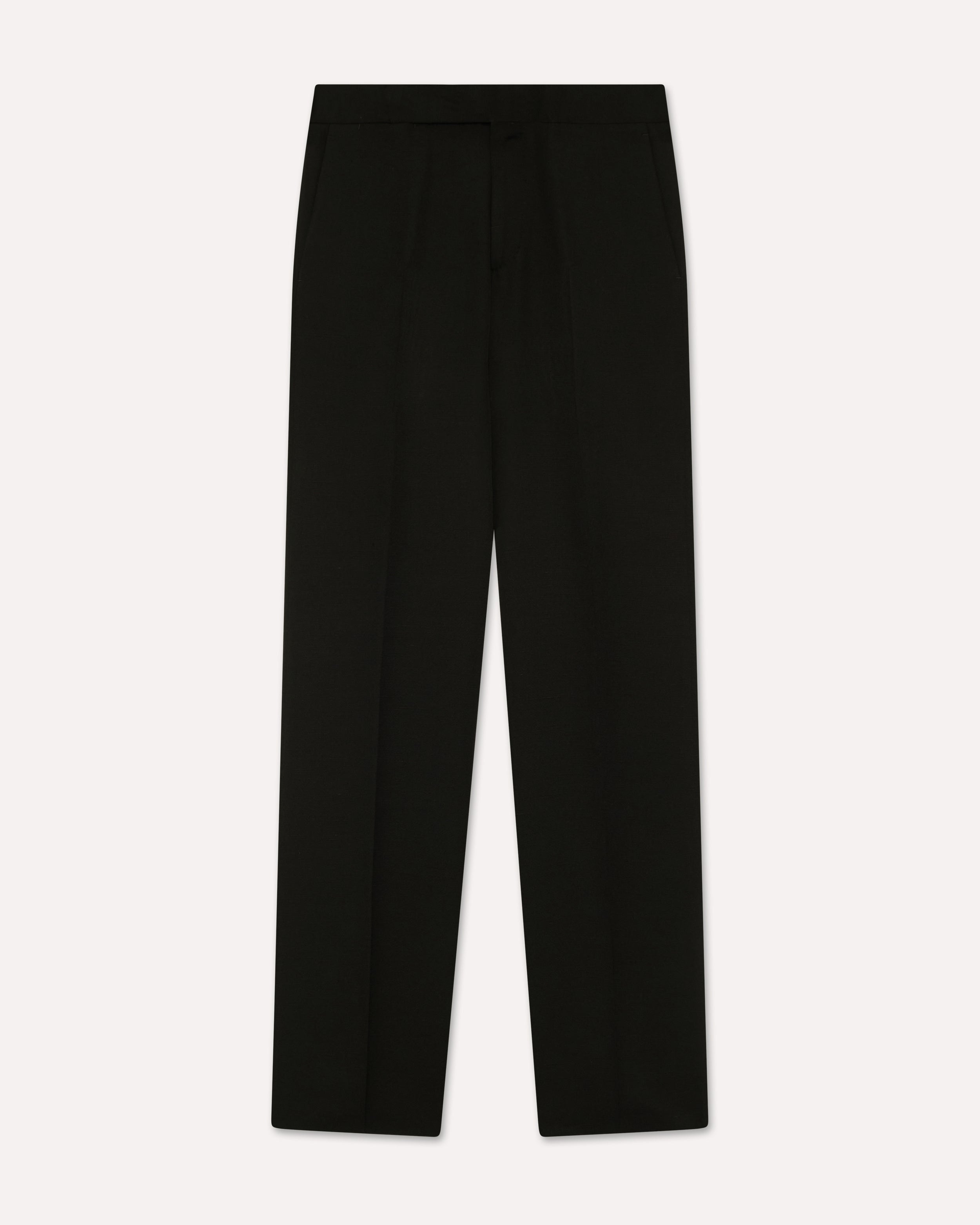 Pantalone nero in EcoVero BLACK Lardini 1