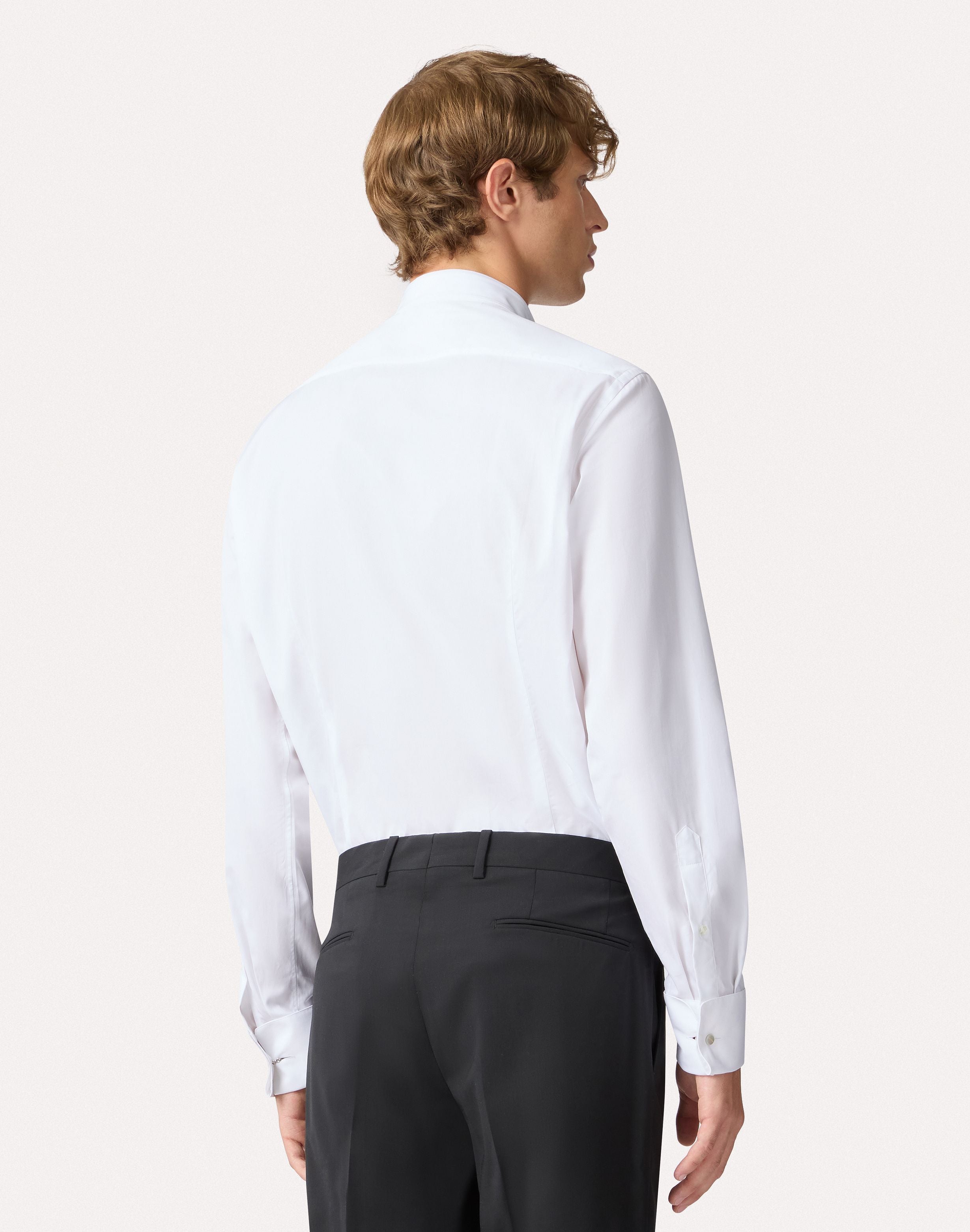 Camicia bianca con collo diplomatico WHITE Lardini 5