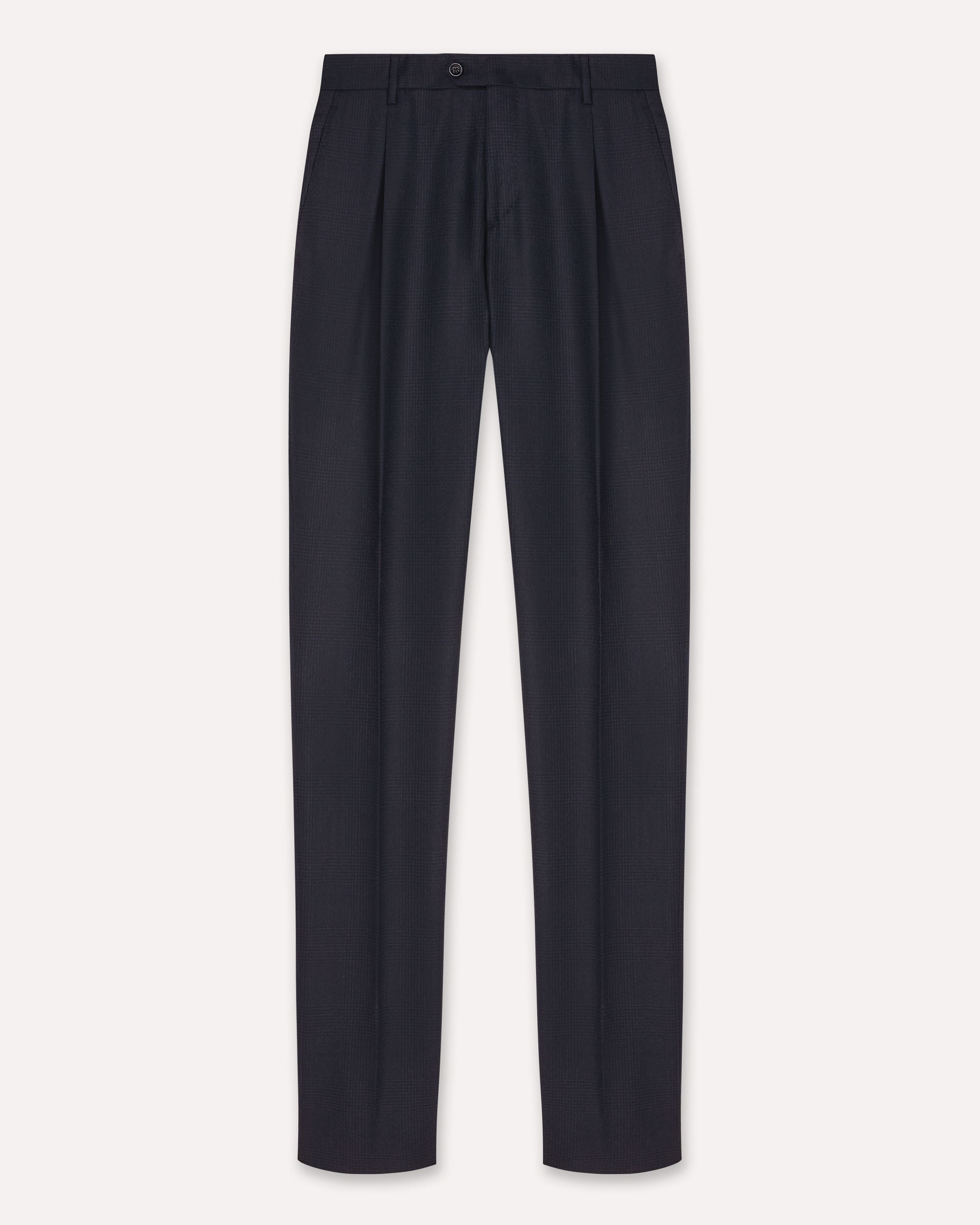 Abito monopetto in lana blu e nero BLUE/BLACK Lardini 7