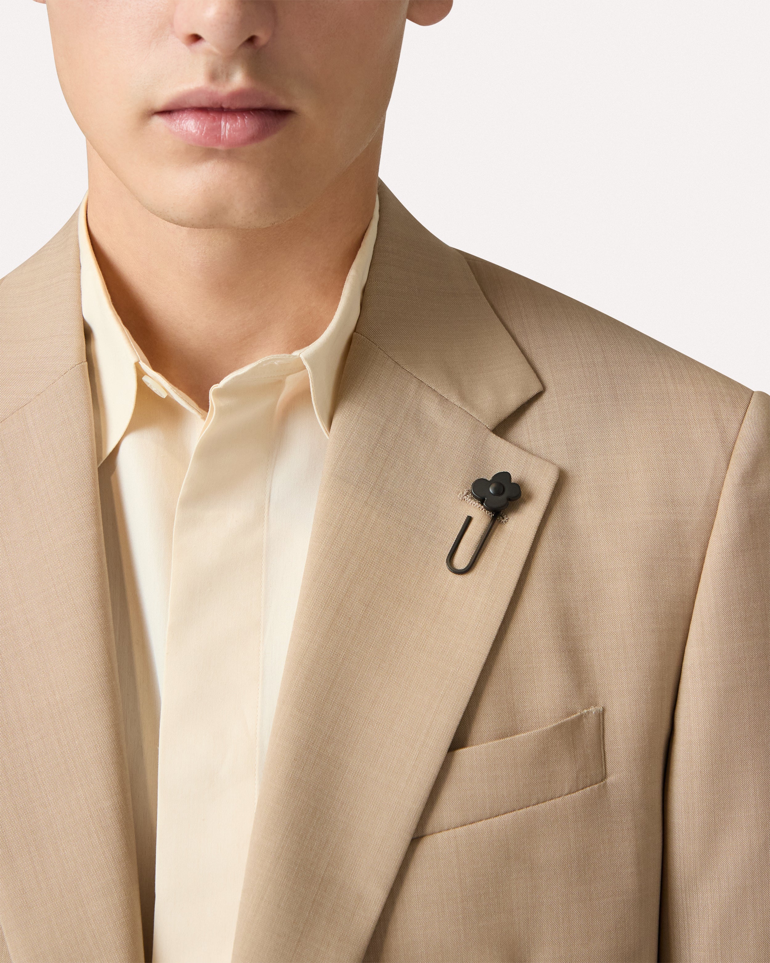 Giacca monopetto cammello CAMEL Lardini 4