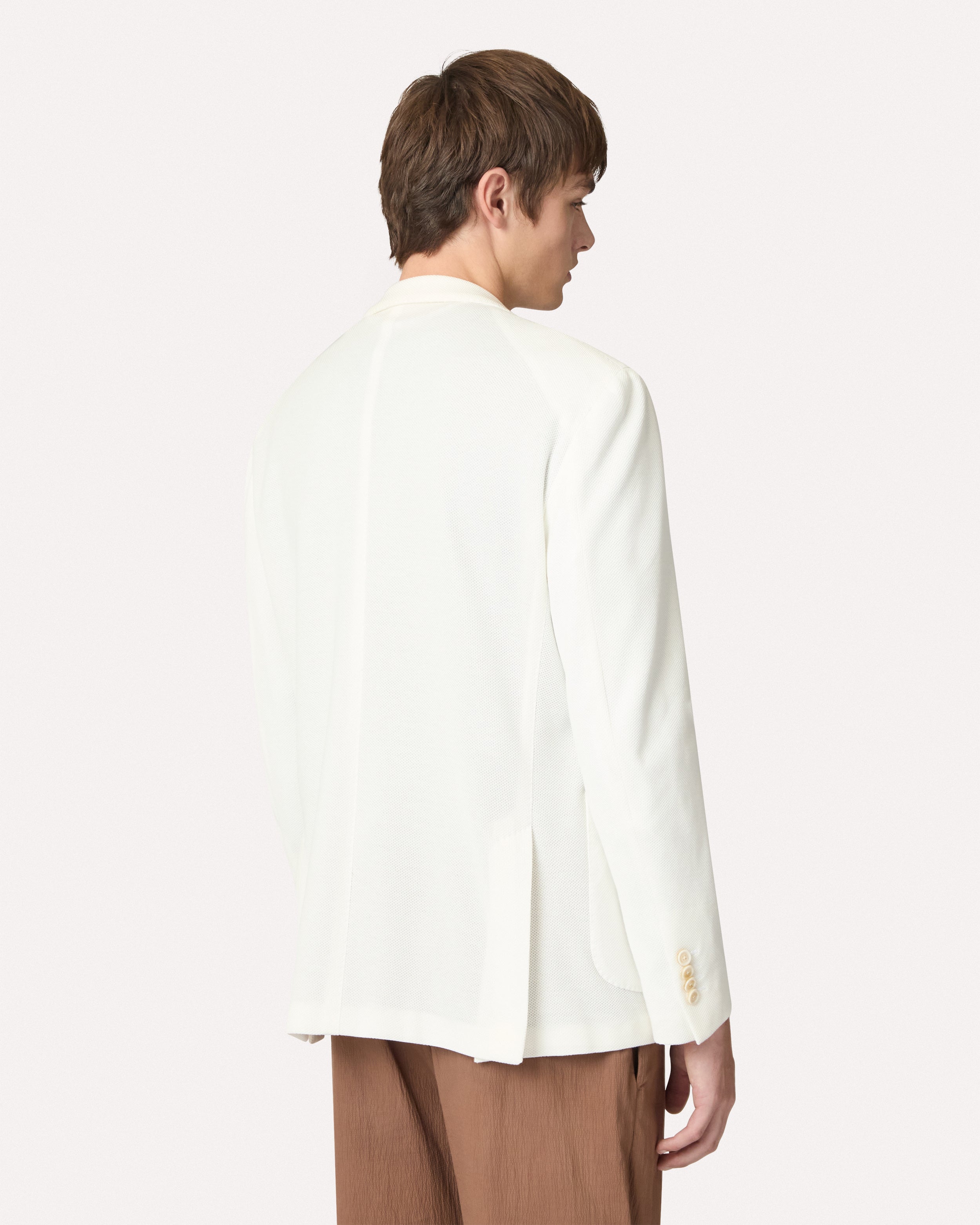 Cream single-breasted jacket CREAM Lardini 5
