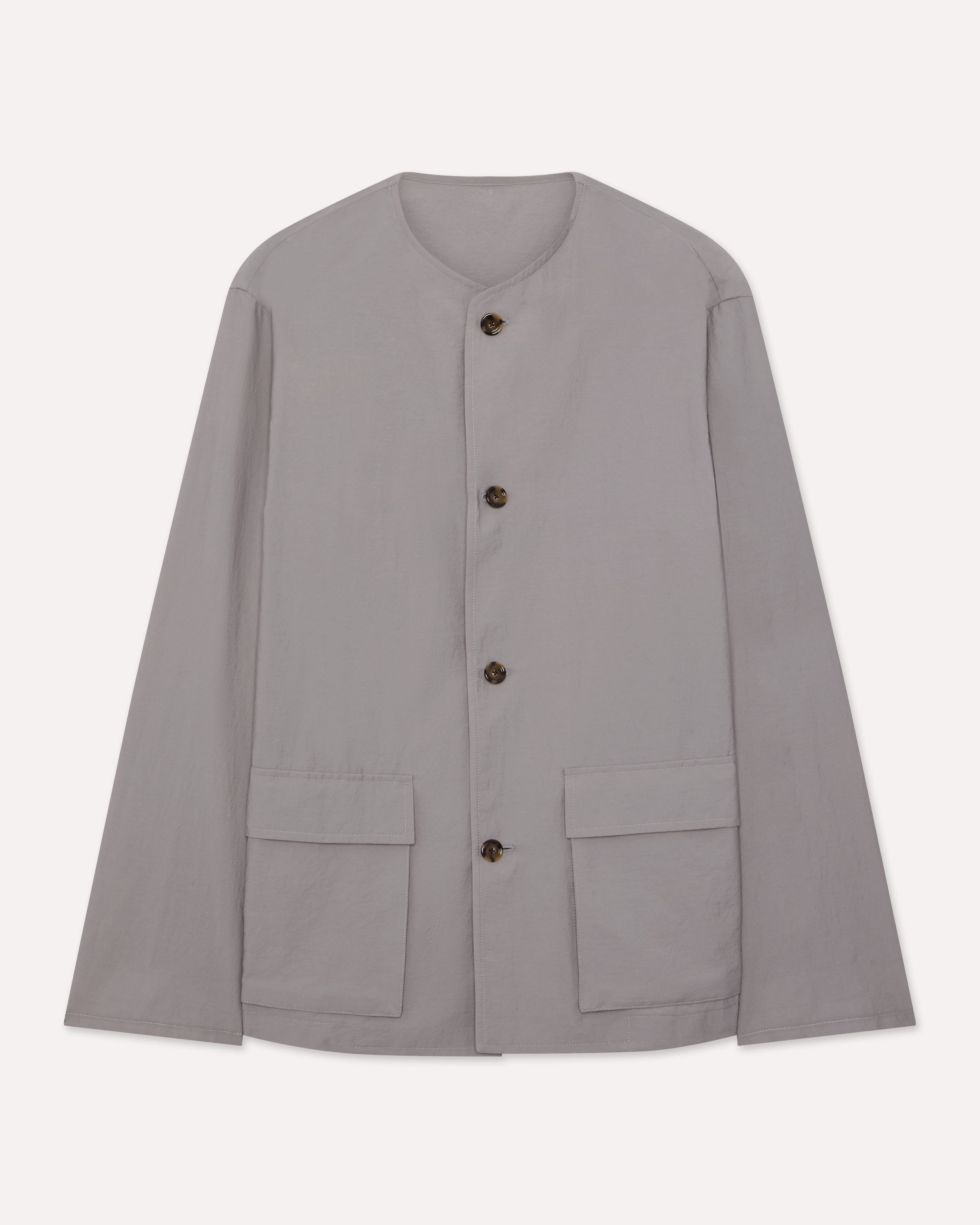 Grey cotton-blend jacket GREY Lardini 1
