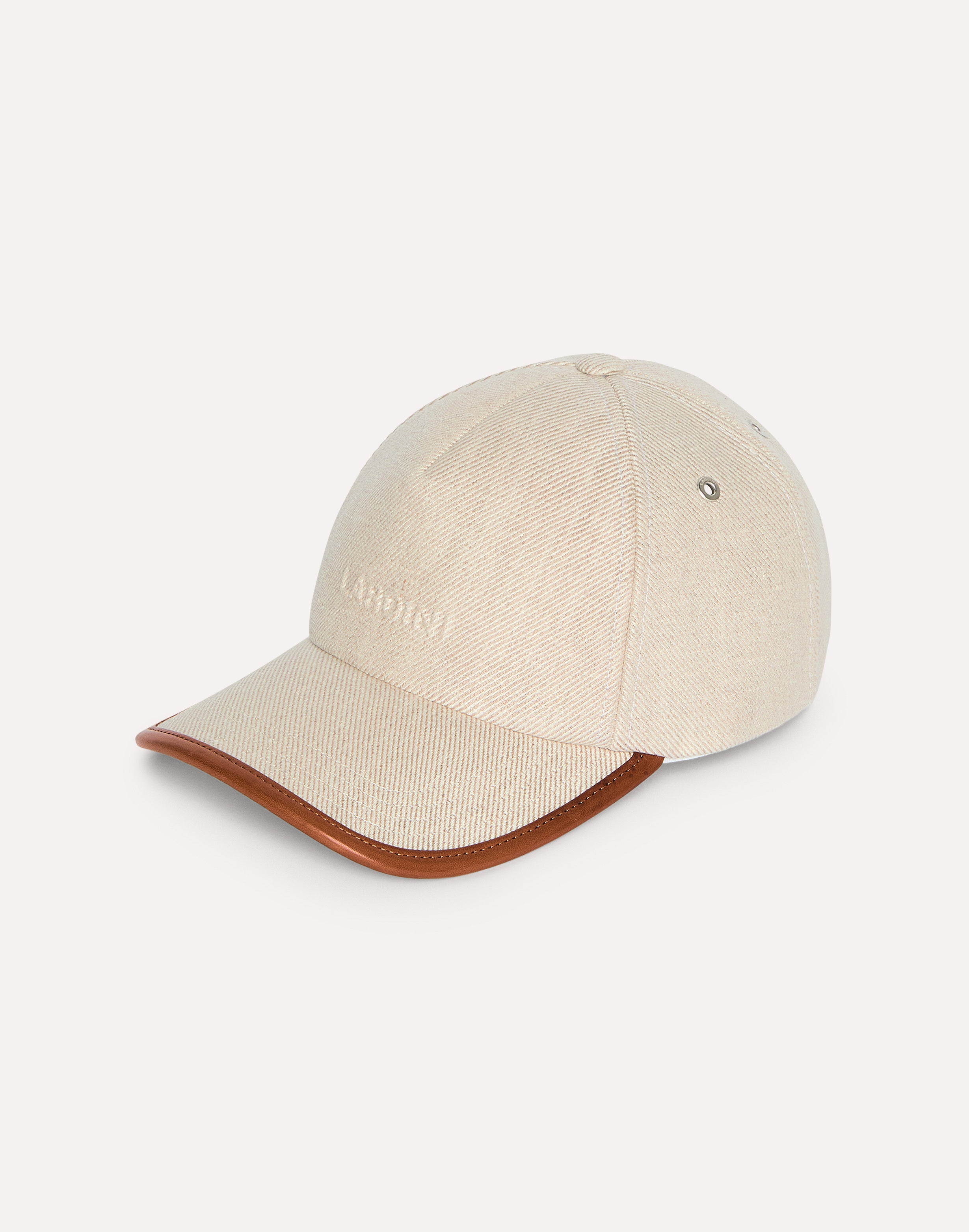 Cappello da baseball panna CREAM Lardini 1