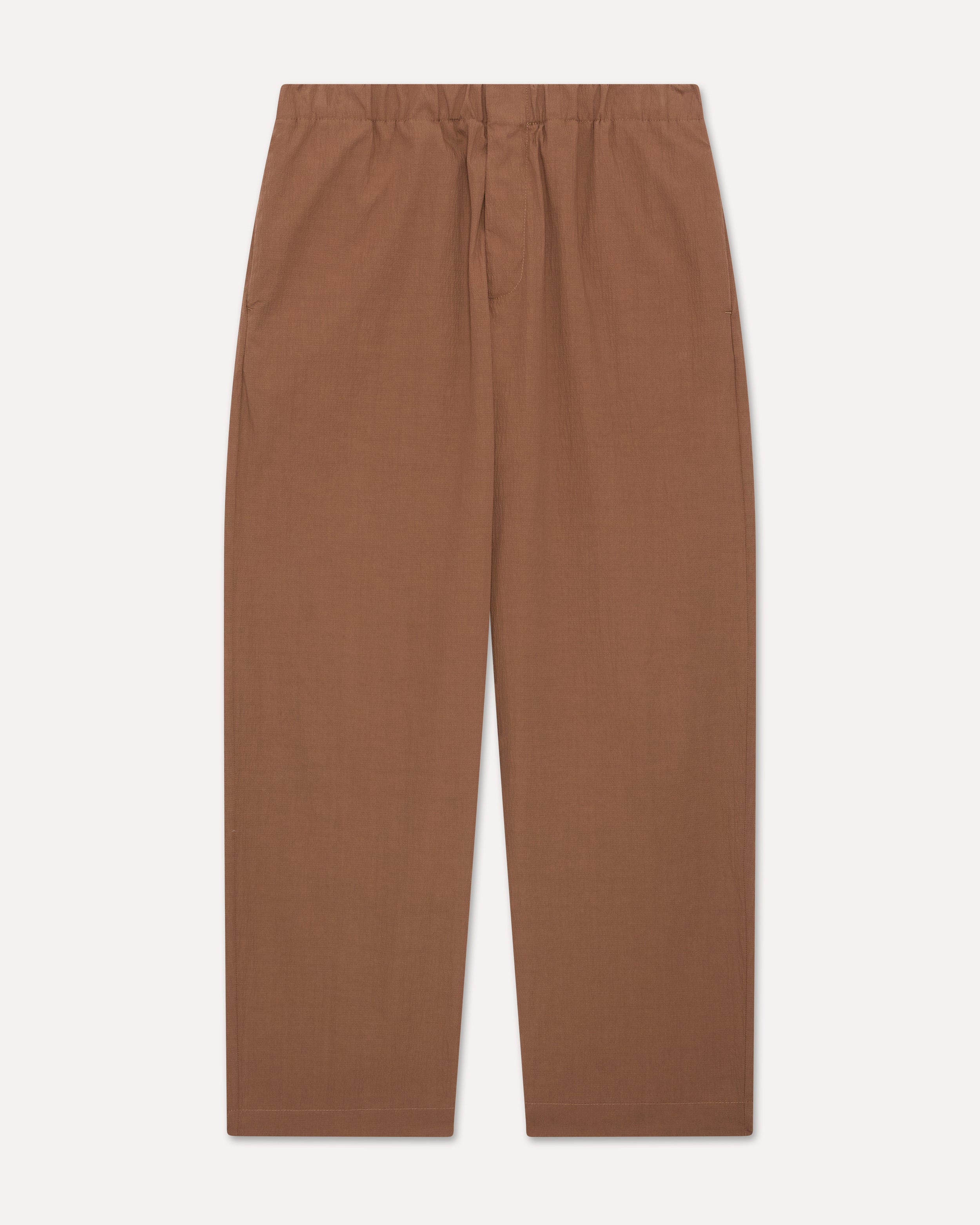 Beige flat-front trousers BROWN/RUST Lardini 1