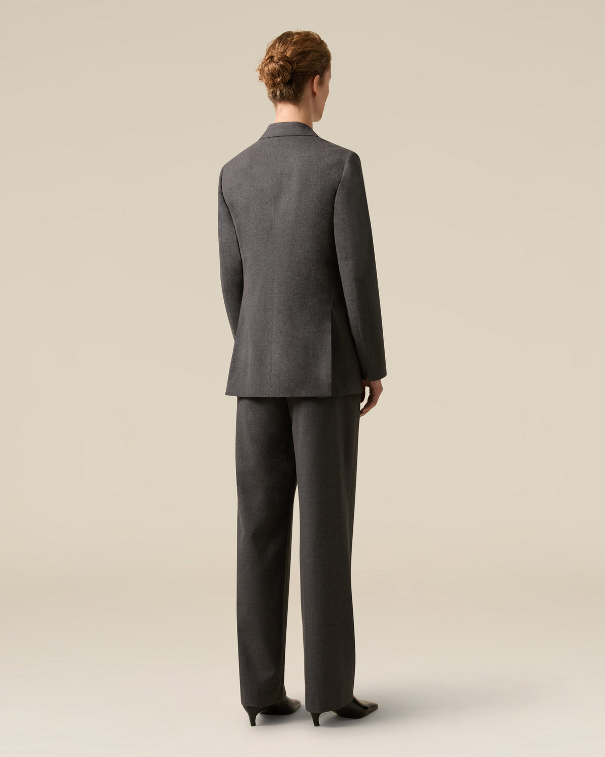 Grey double-breasted blazer GREY Lardini 5