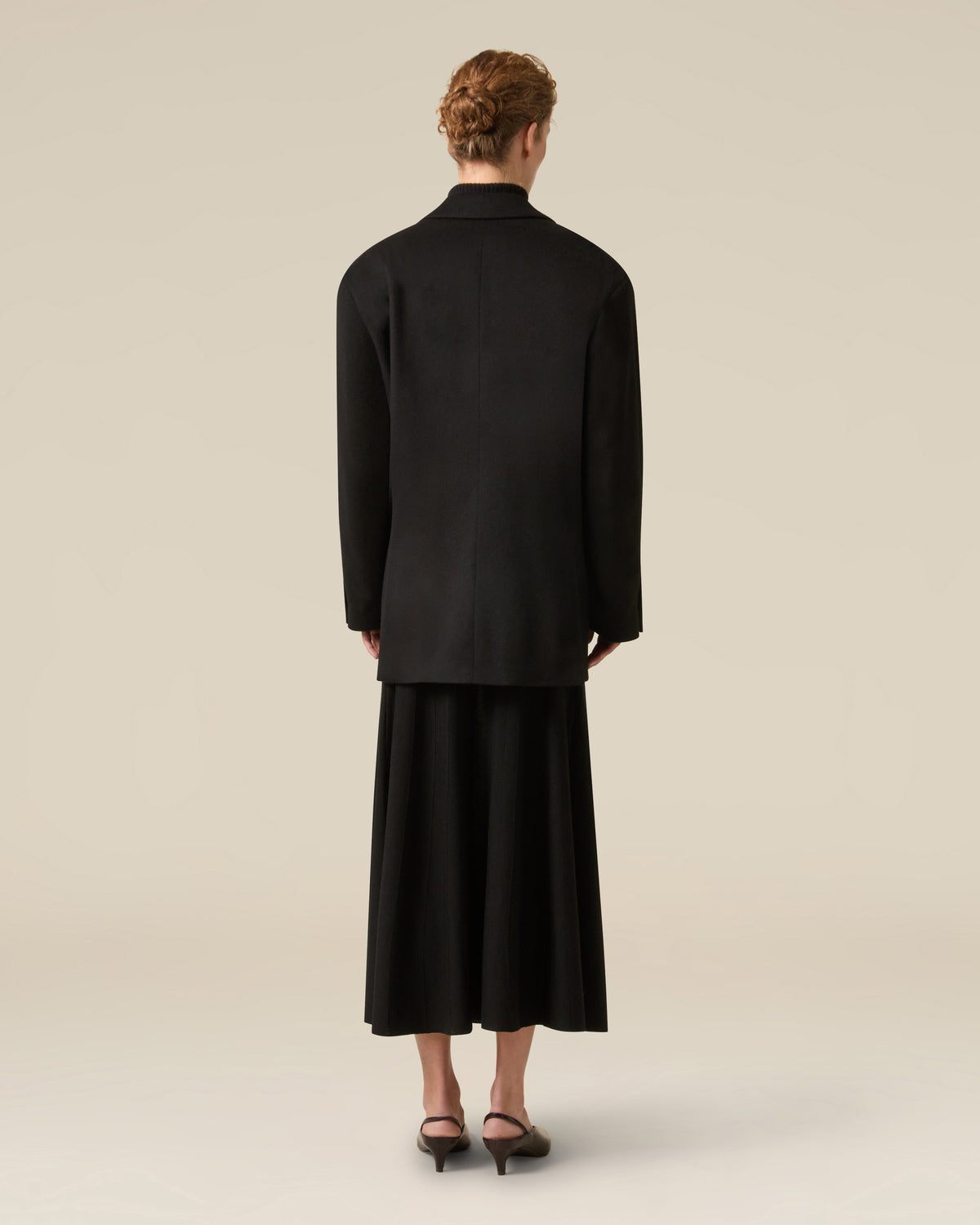 Black single-breasted blazer BLACK Lardini 5