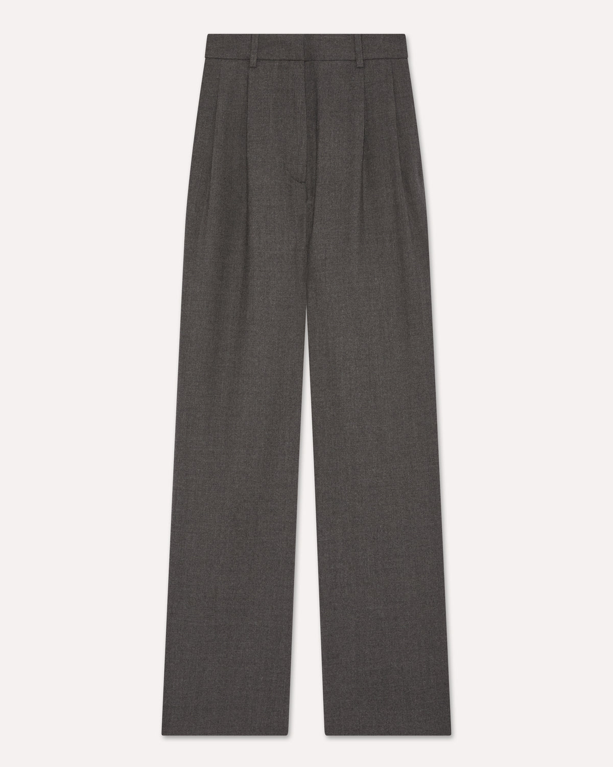 Grey flannel trousers GREY Lardini 1