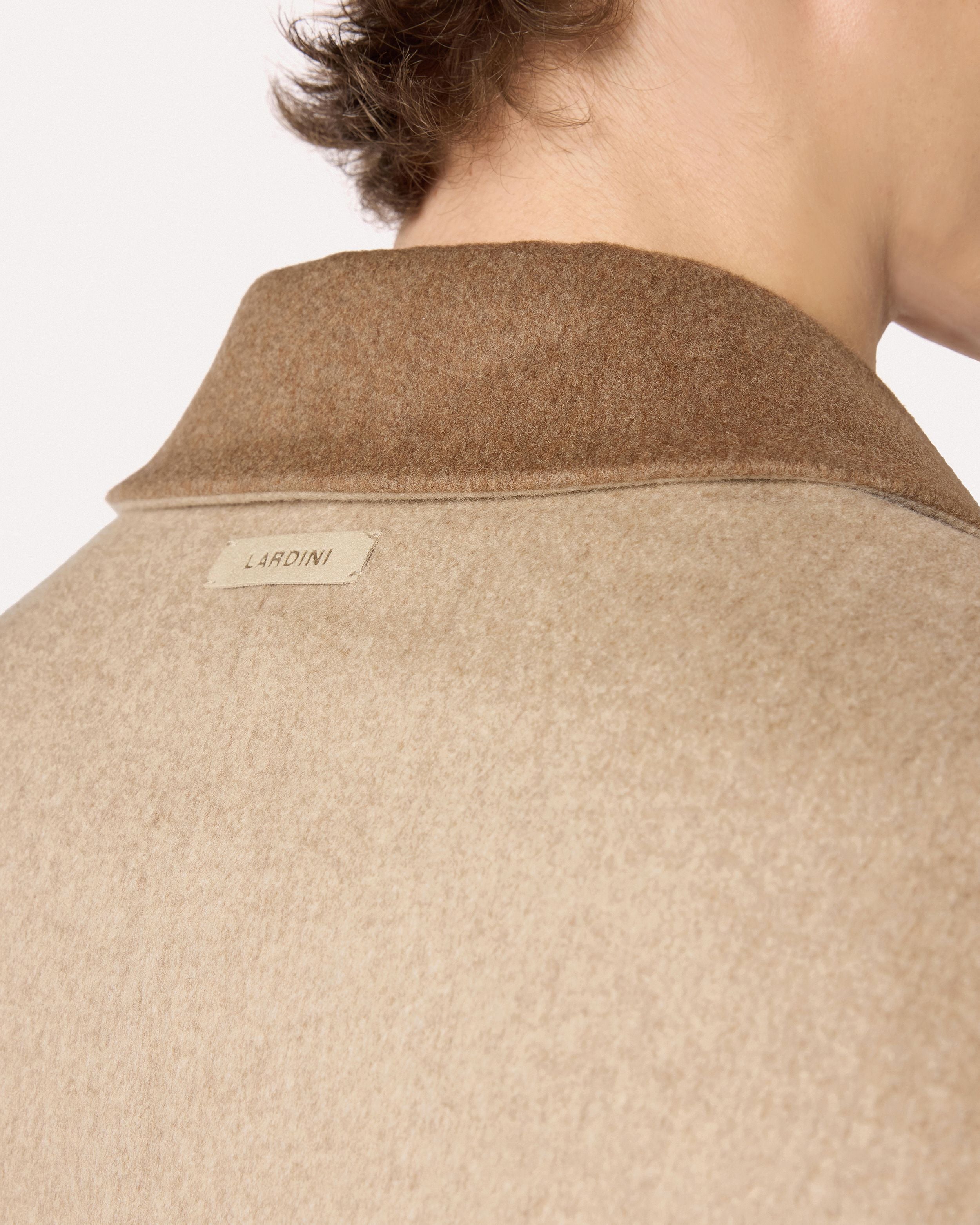 Giubbino monopetto beige in lana BEIGE Lardini 6