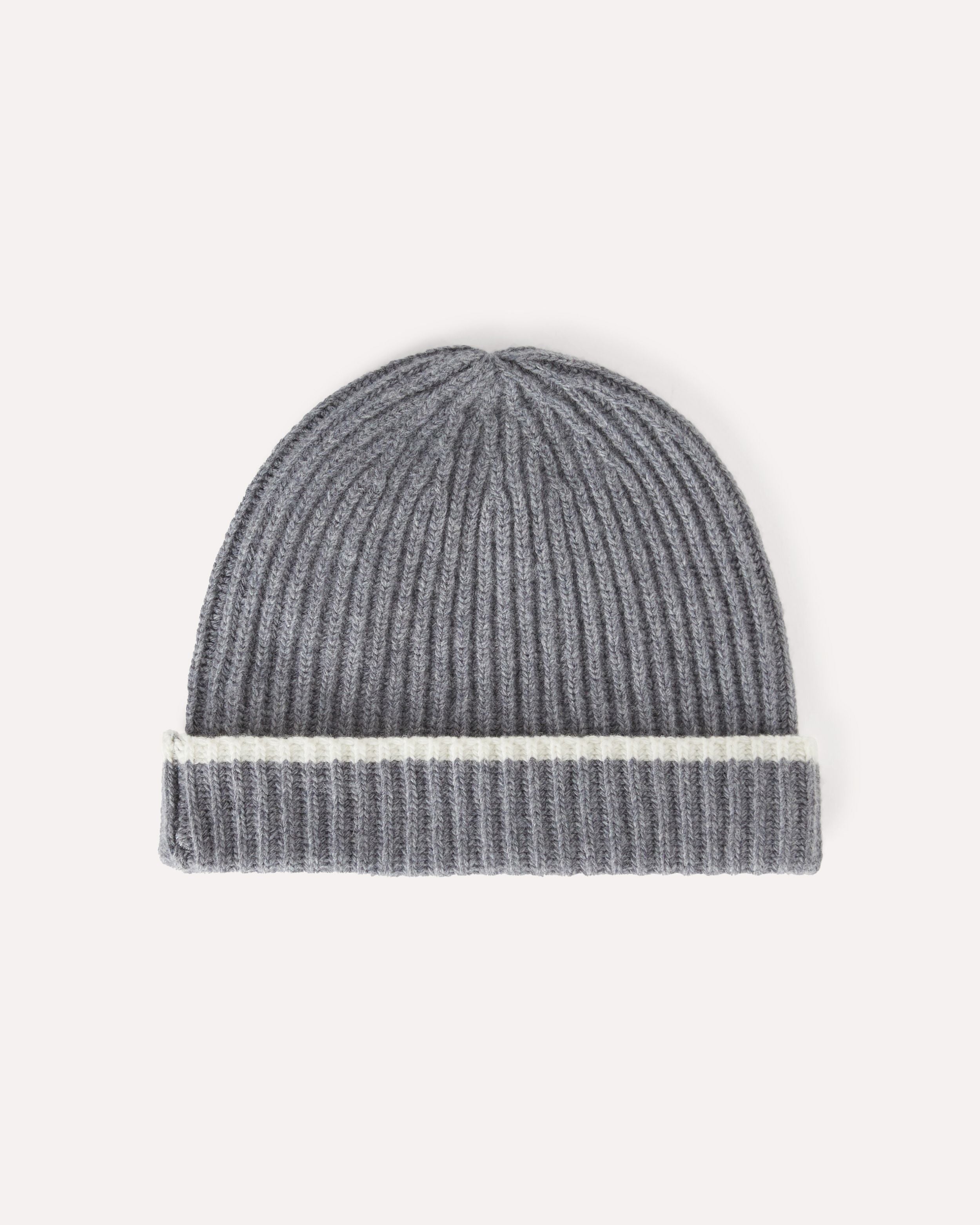 Grey beanie GREY Lardini 1
