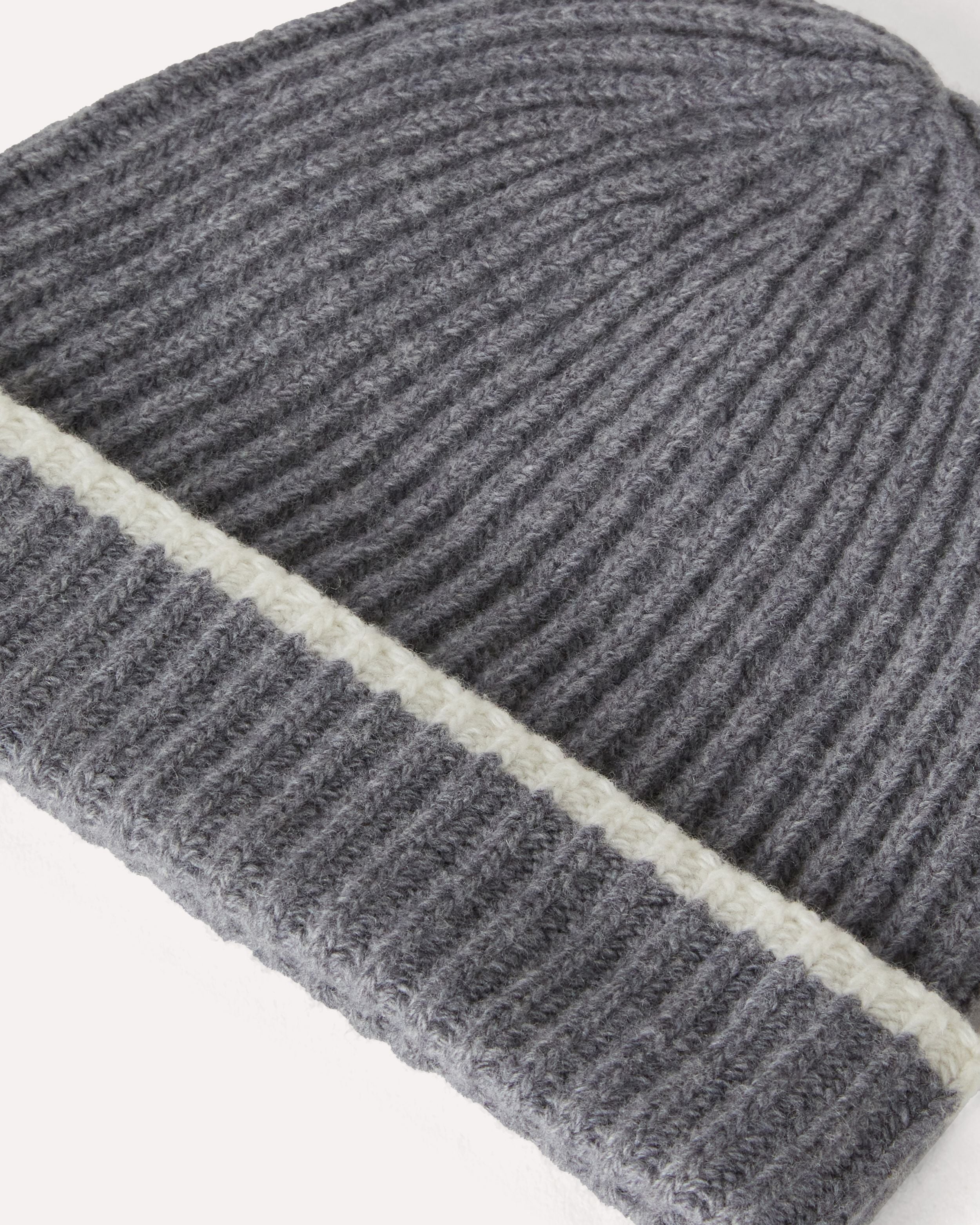 Grey beanie GREY Lardini 2