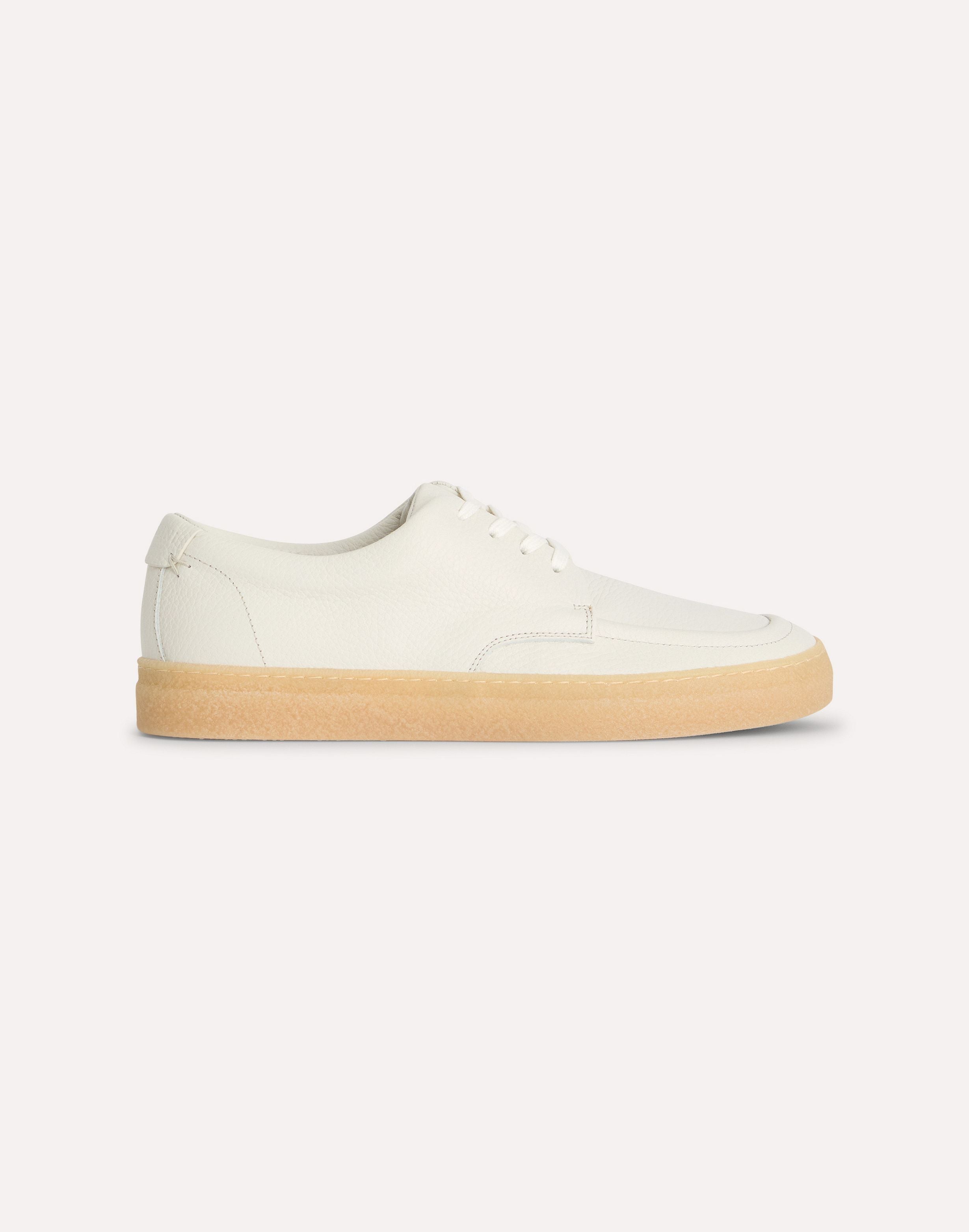 Sneakers in pelle CREAM Lardini 1