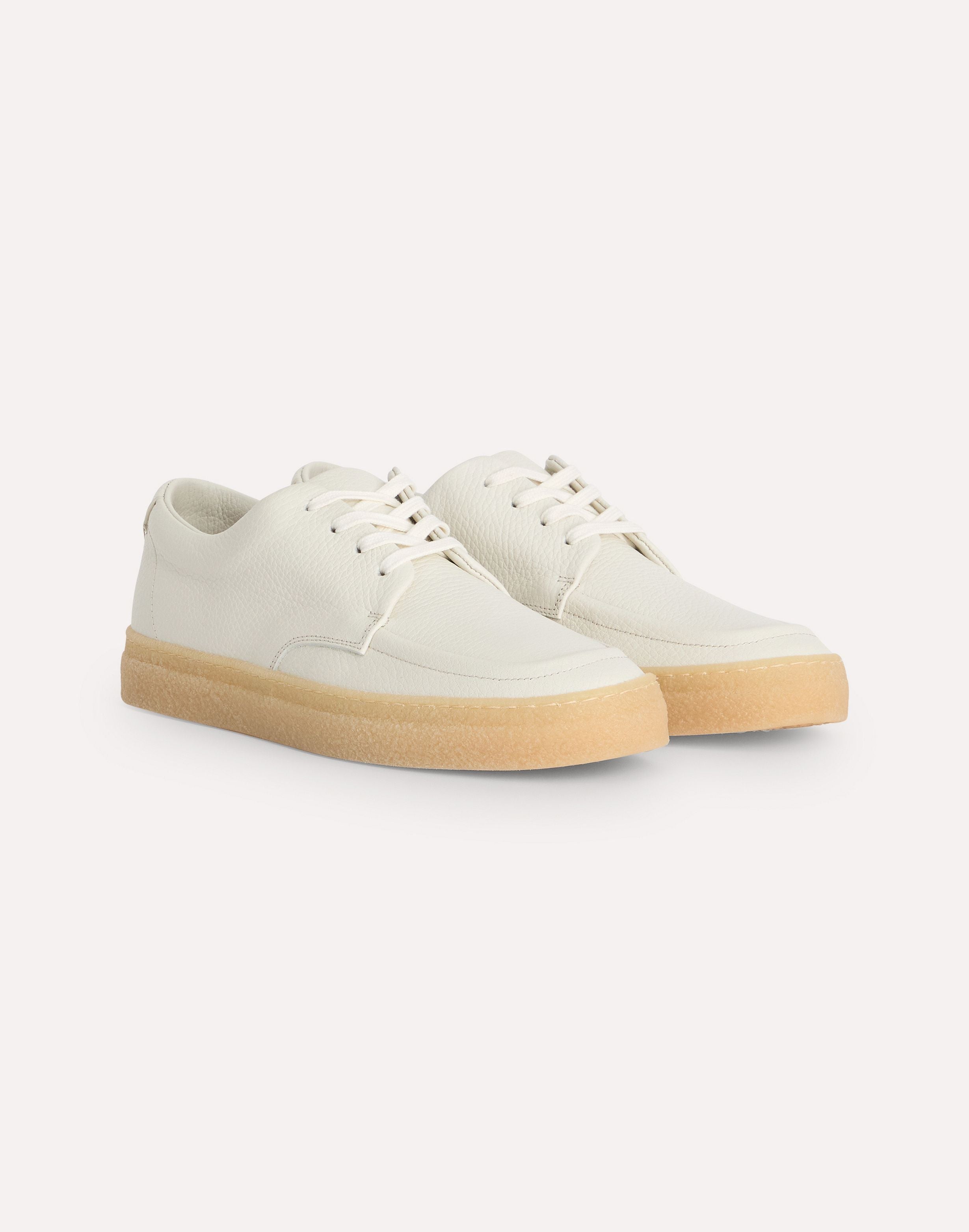 Sneakers in pelle CREAM Lardini 2