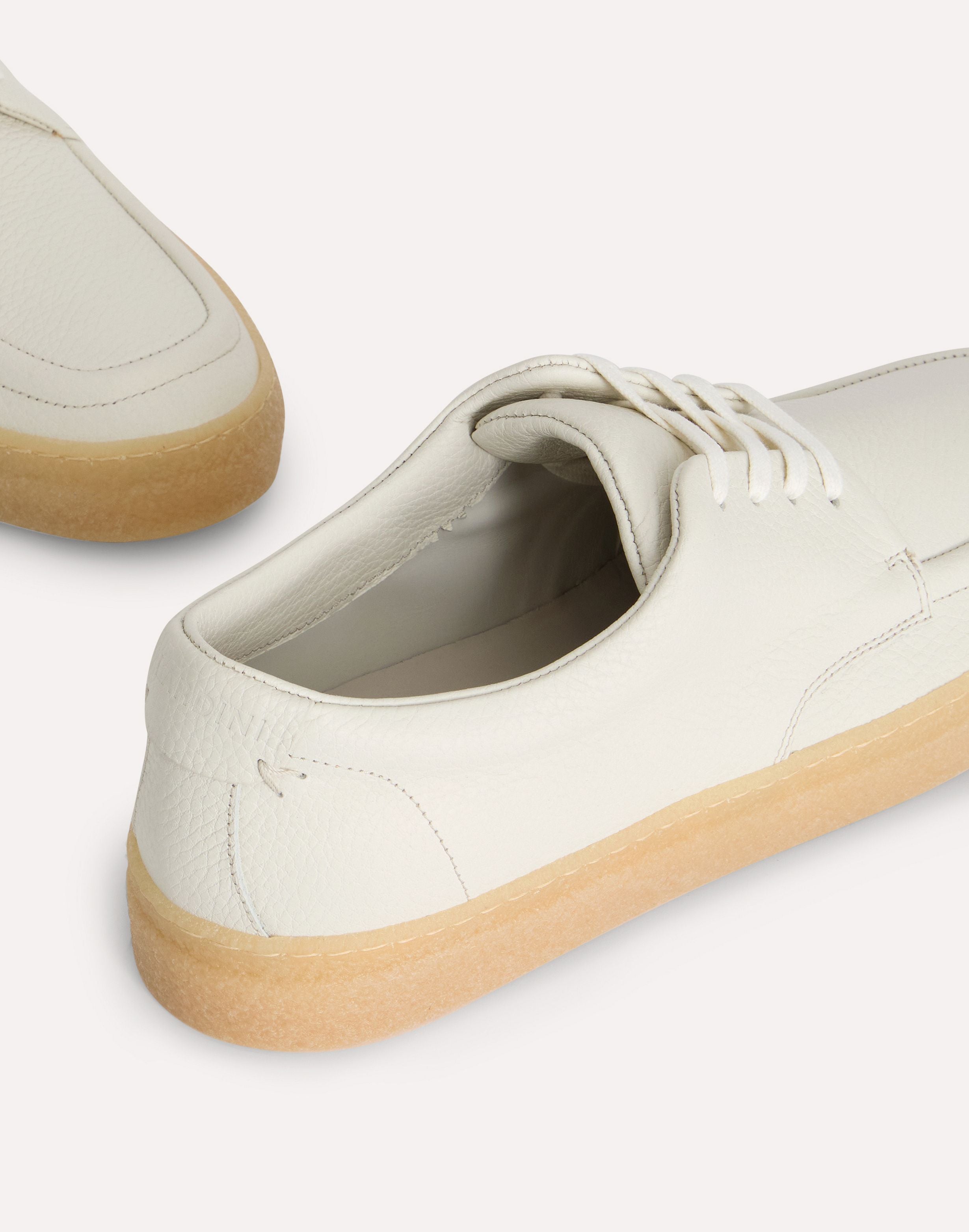 Sneakers in pelle CREAM Lardini 3