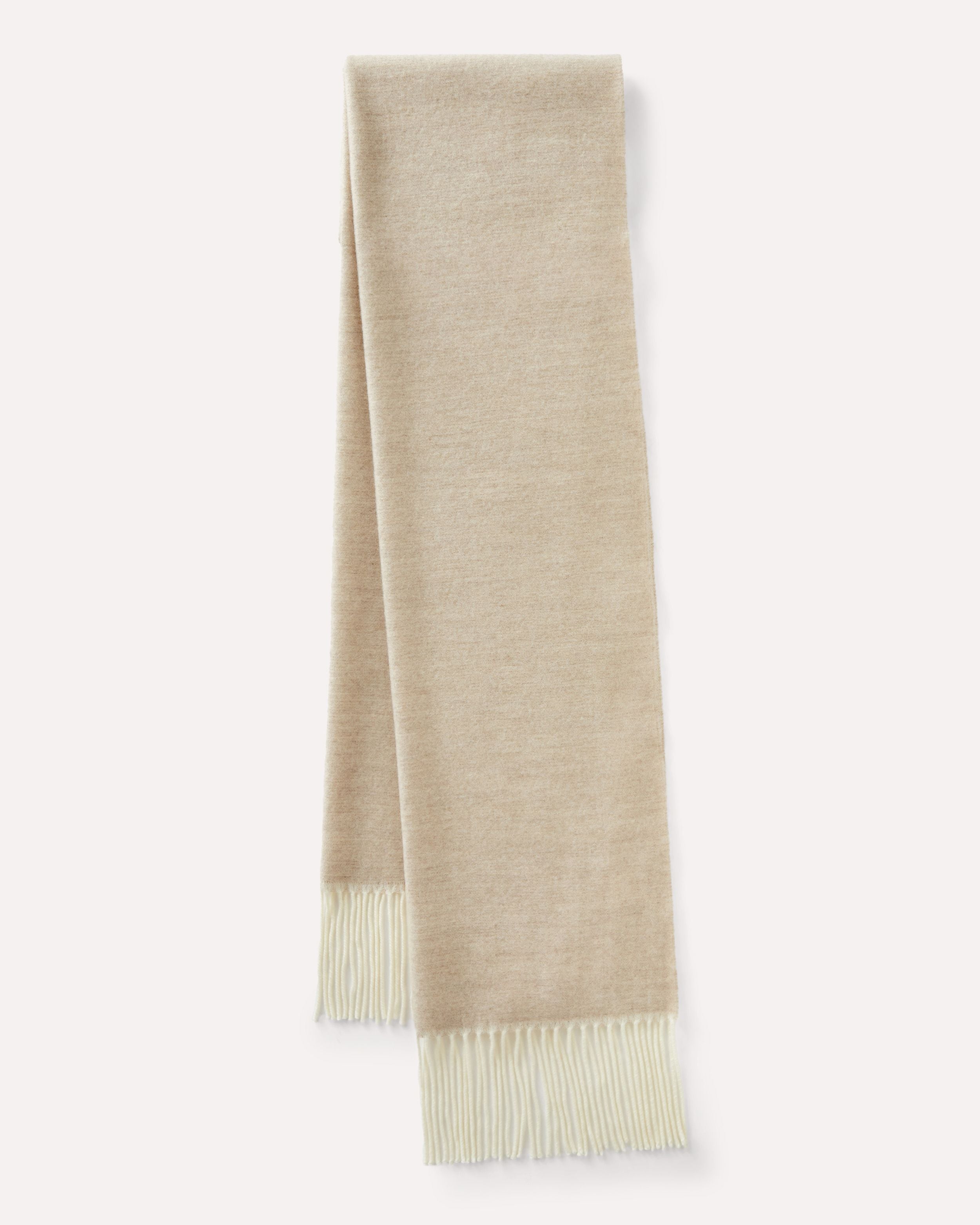Sciarpa beige in lana e cashmere BEIGE Lardini 1