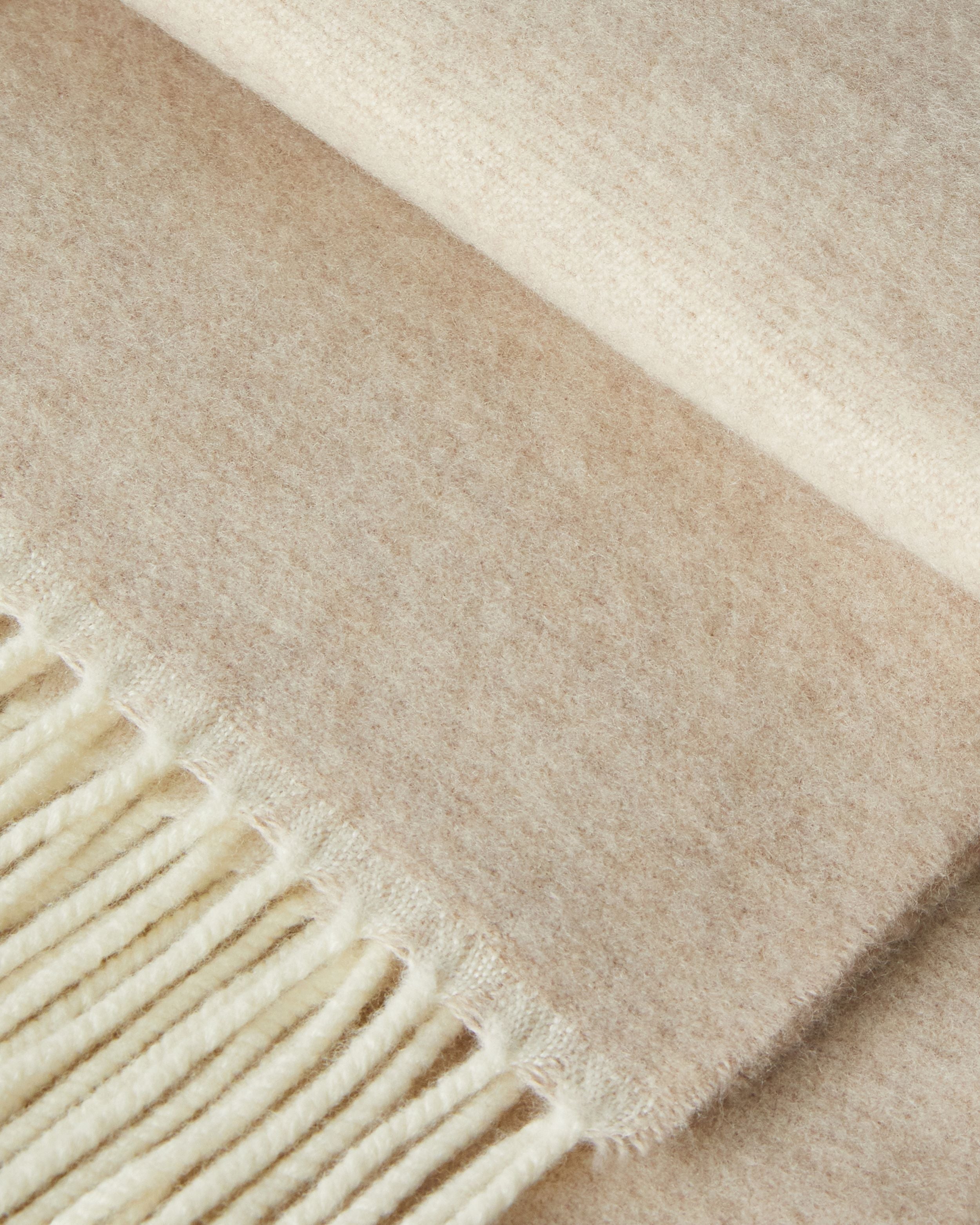 Sciarpa beige in lana e cashmere BEIGE Lardini 2