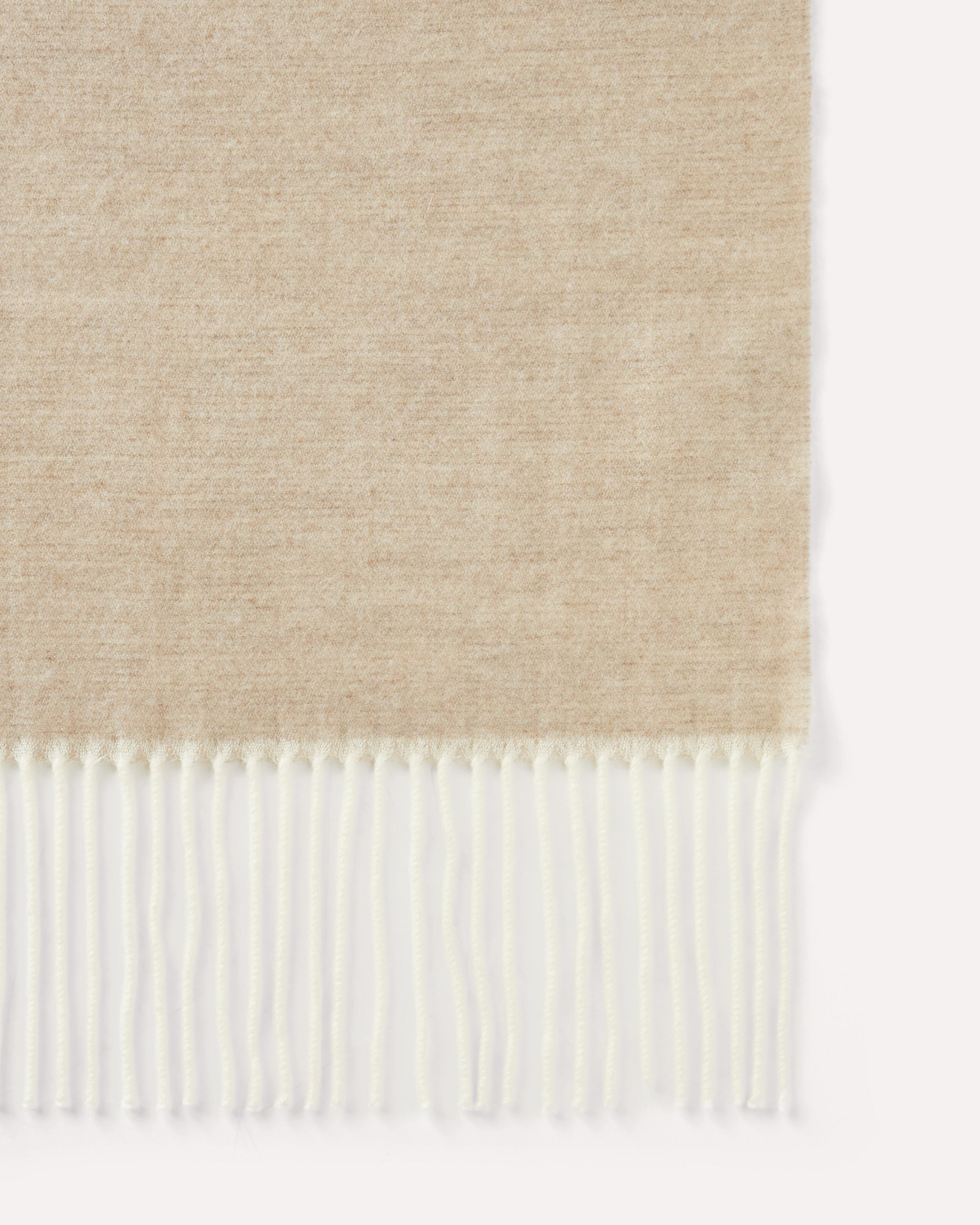 Sciarpa beige in lana e cashmere BEIGE Lardini 3