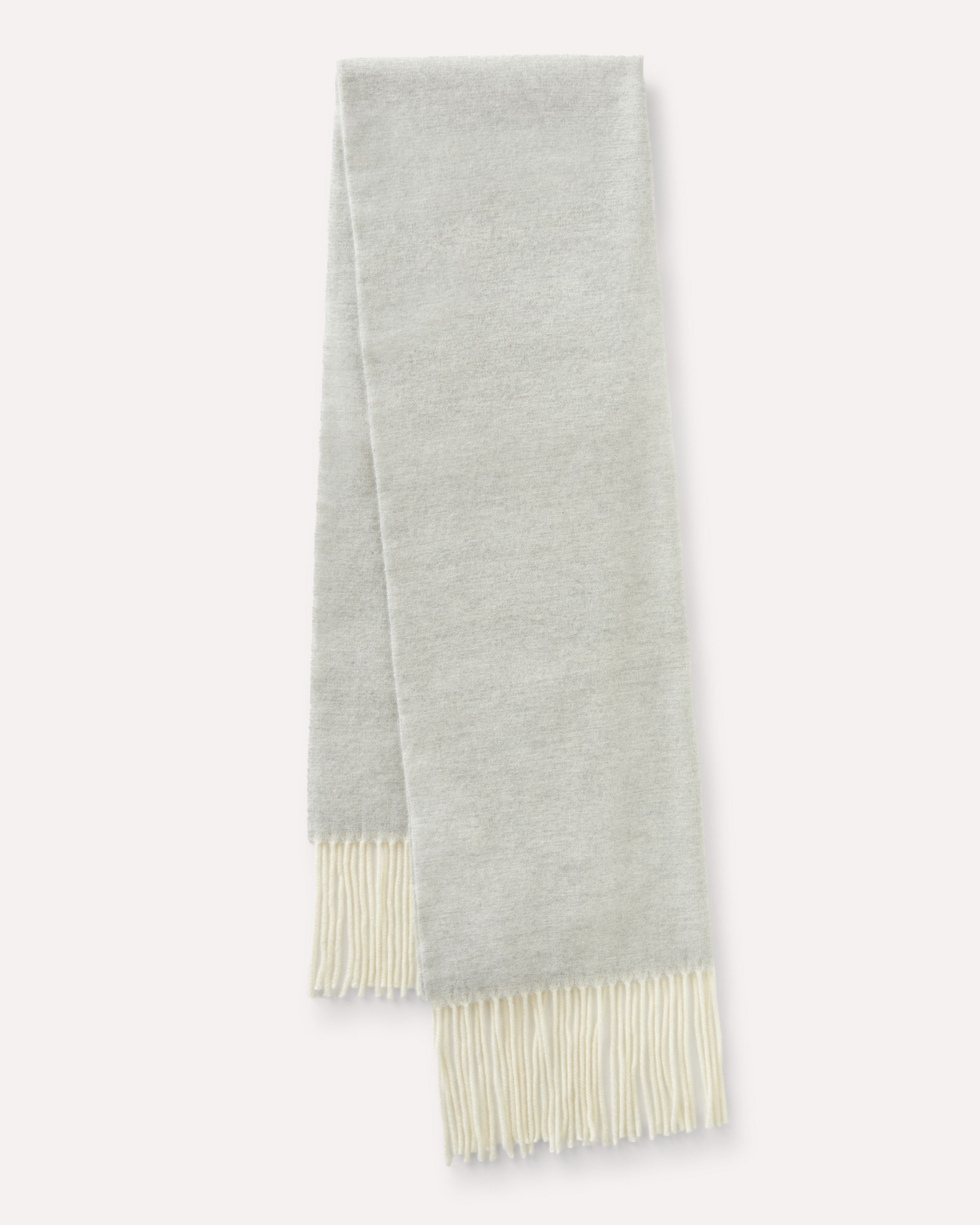 Sciarpa grigia in lana e cashmere GREY Lardini 1