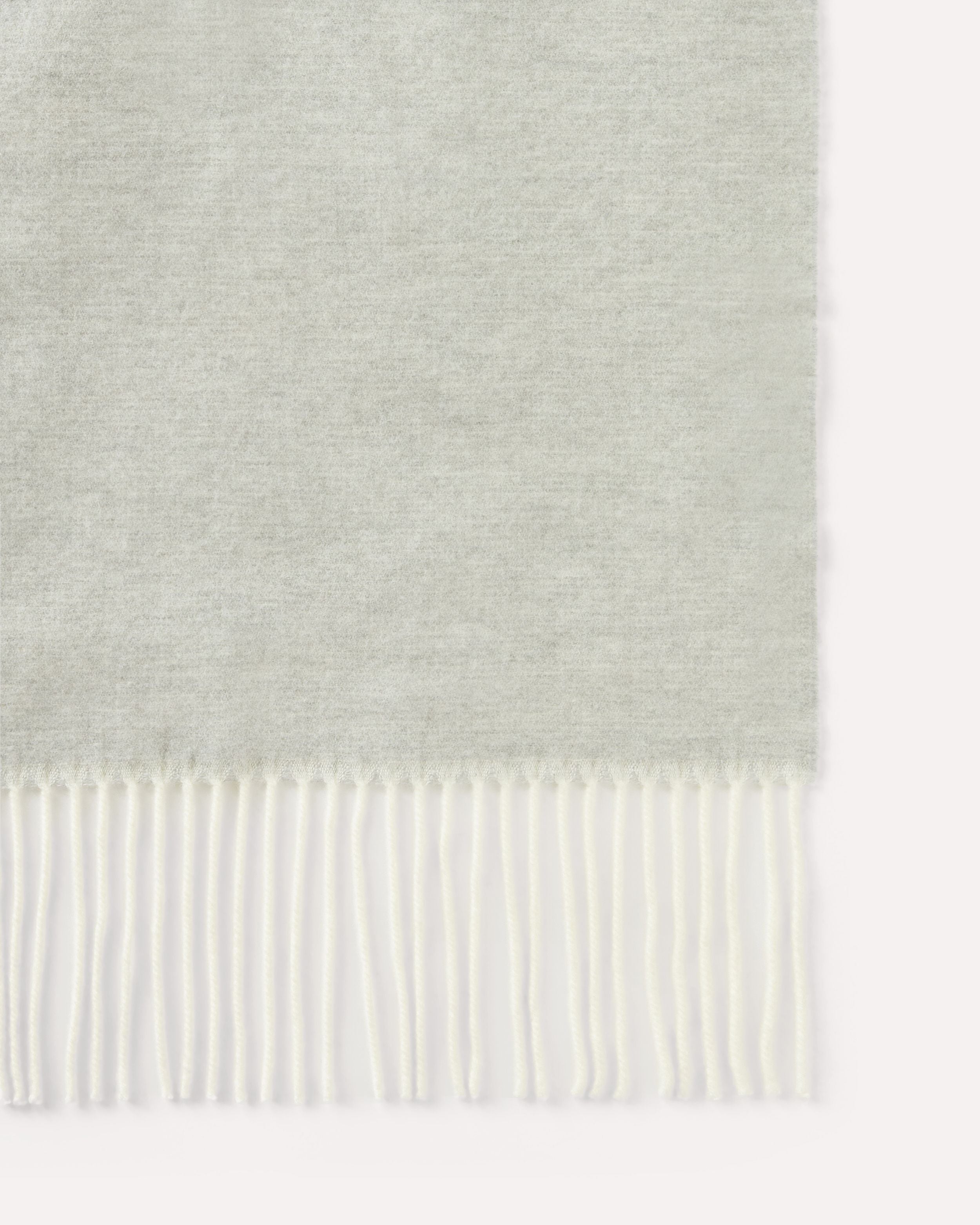 Sciarpa grigia in lana e cashmere GREY Lardini 3
