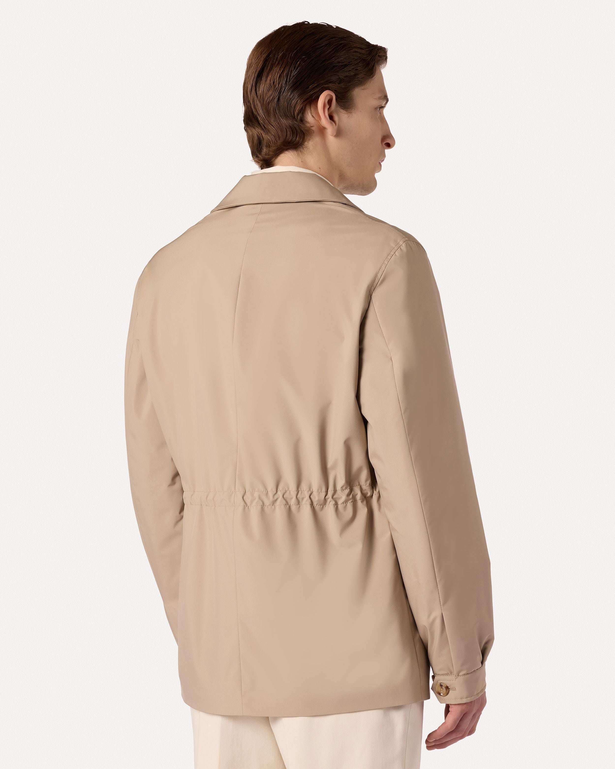 Giacca color sabbia imbottita BEIGE/GREY Lardini 5