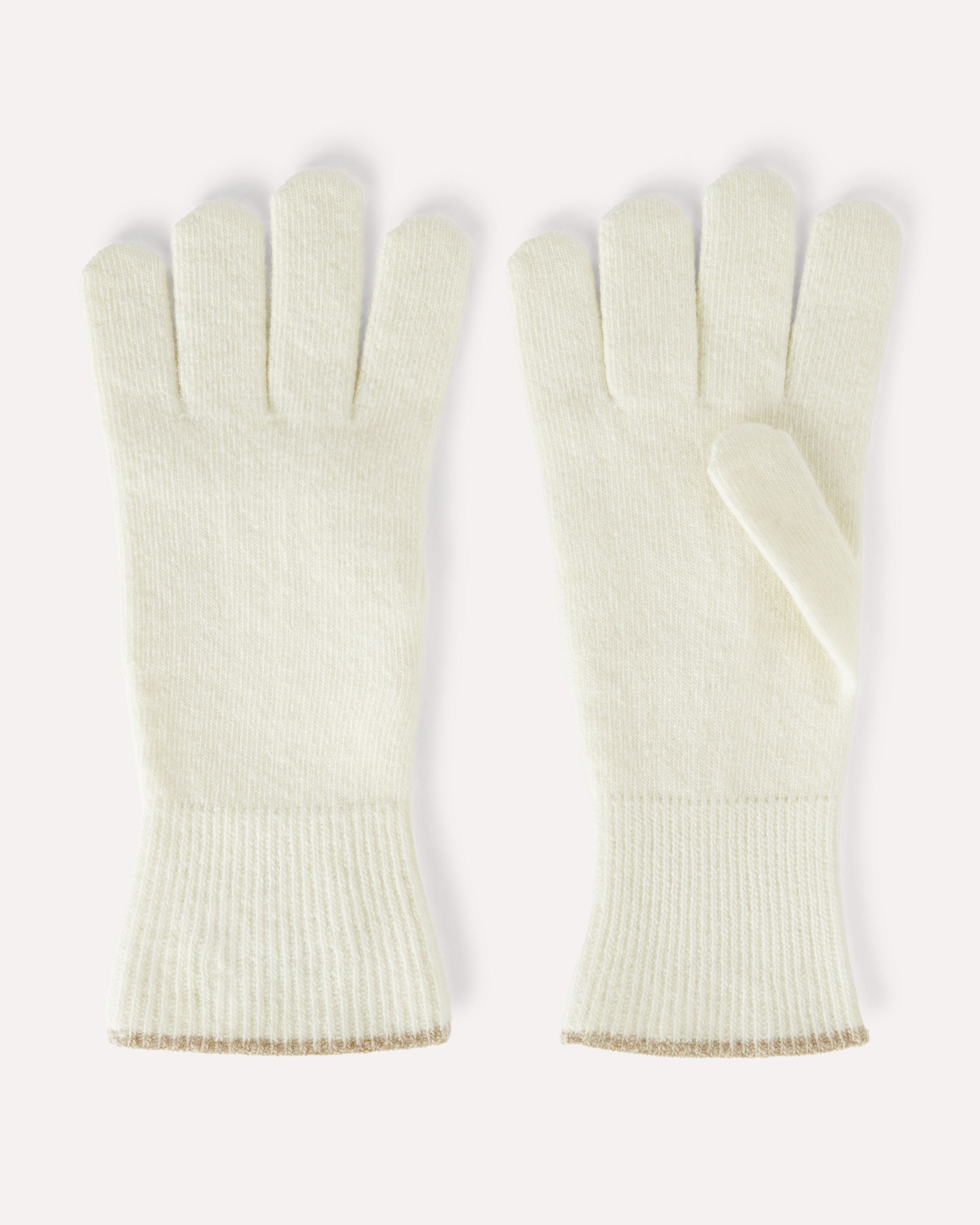 Guanti panna e sabbia CREAM/SAND Lardini 1