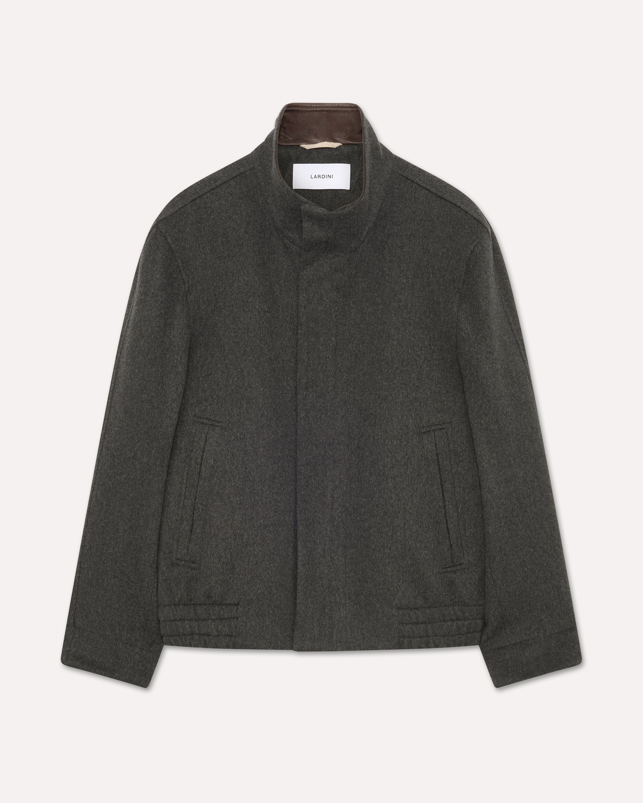 Grey wool jacket GREY Lardini 1