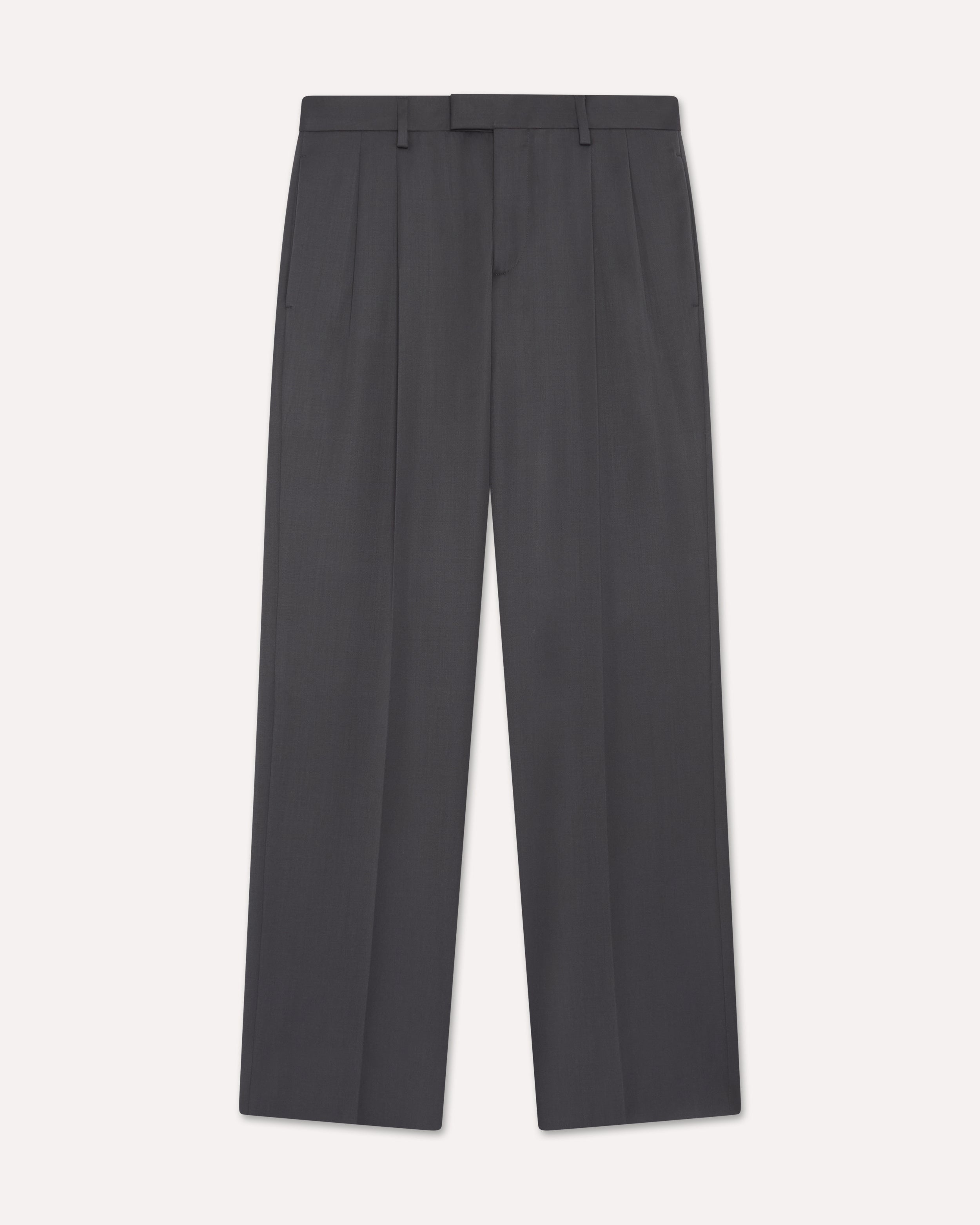 Grey wool trousers GREY Lardini