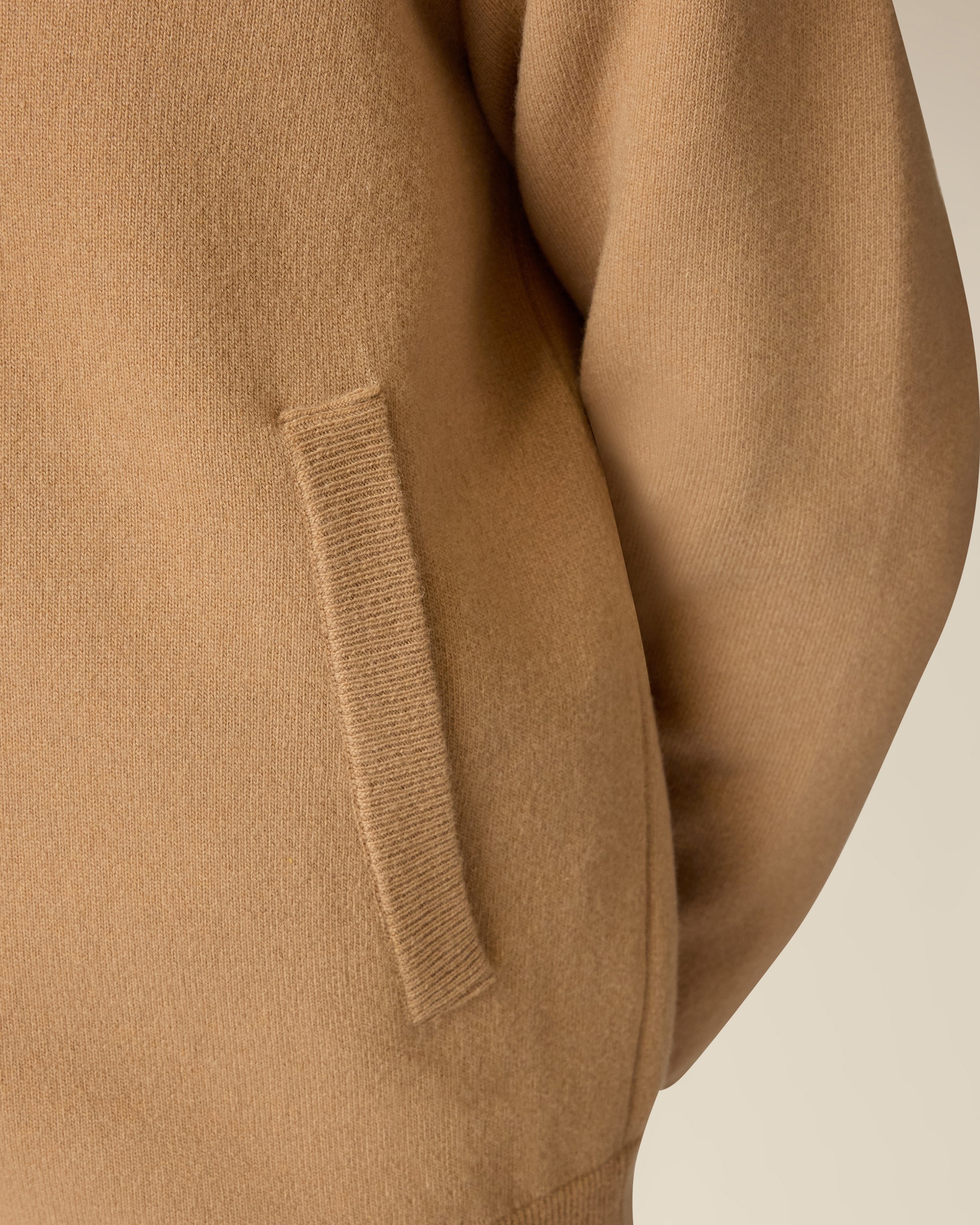 Knitted bomber jacket in wool and nylon in beige and cream BEIGE Lardini 3
