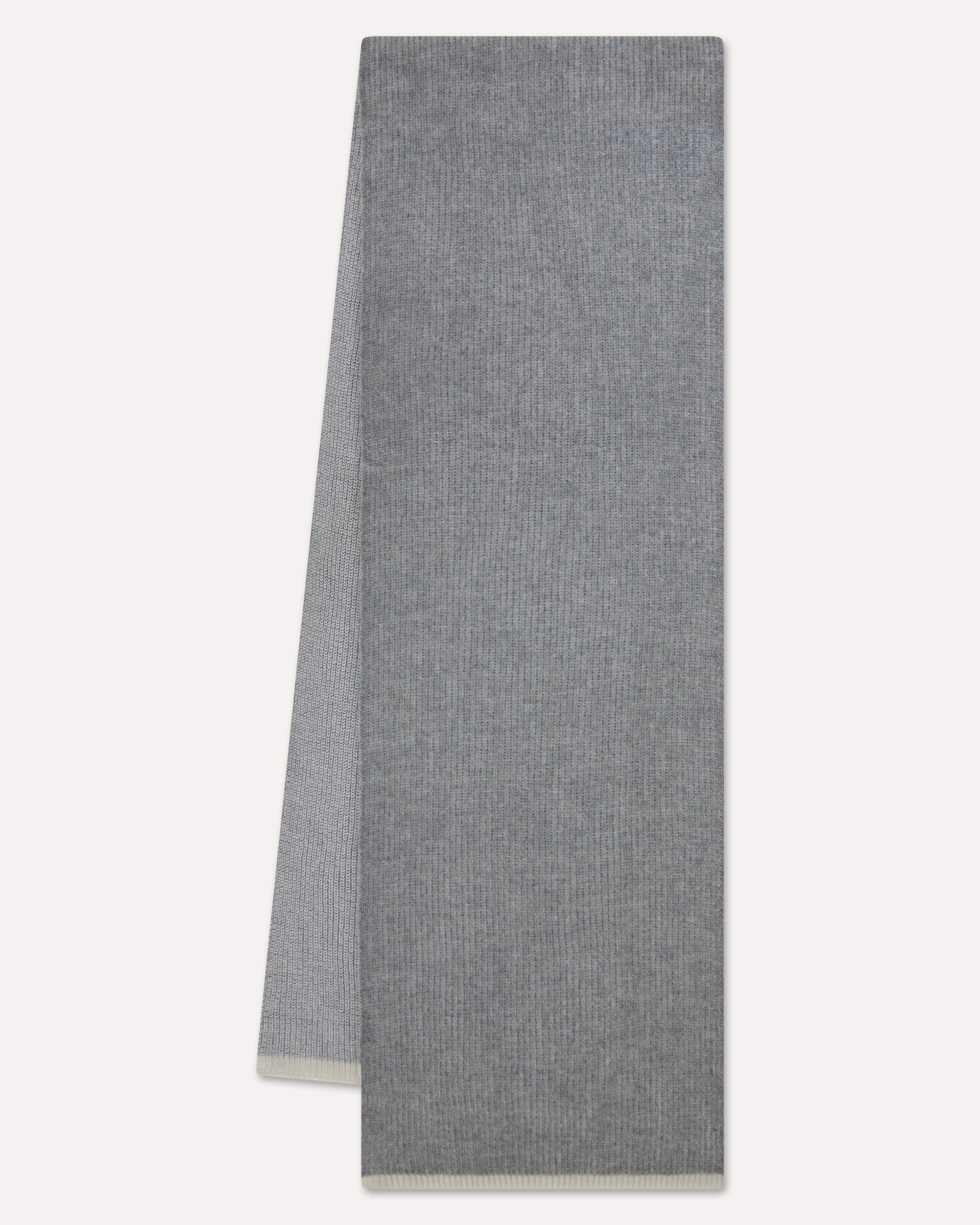 Grey and cream scarf GREY/CREAM Lardini 1