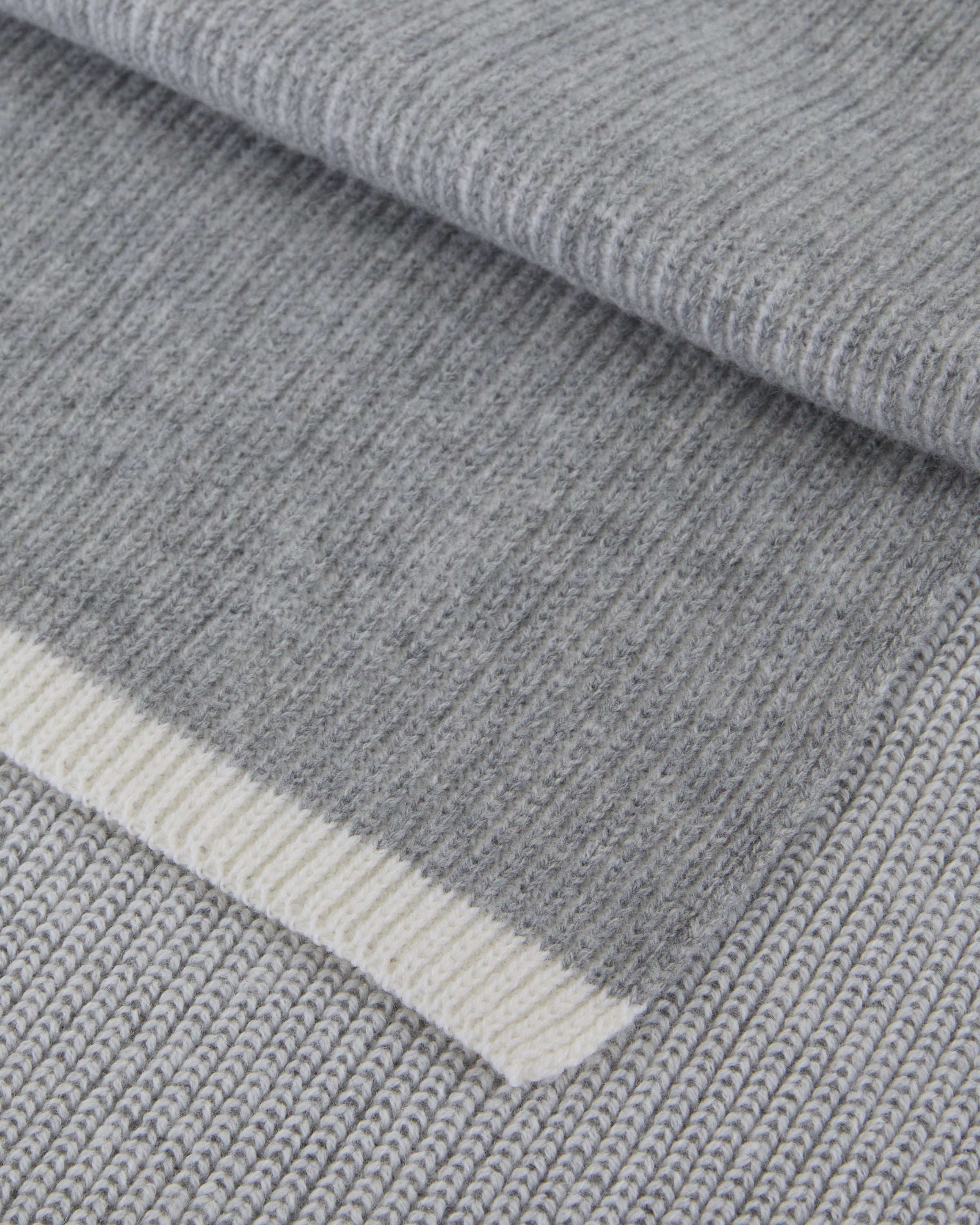 Grey and cream scarf GREY/CREAM Lardini 2