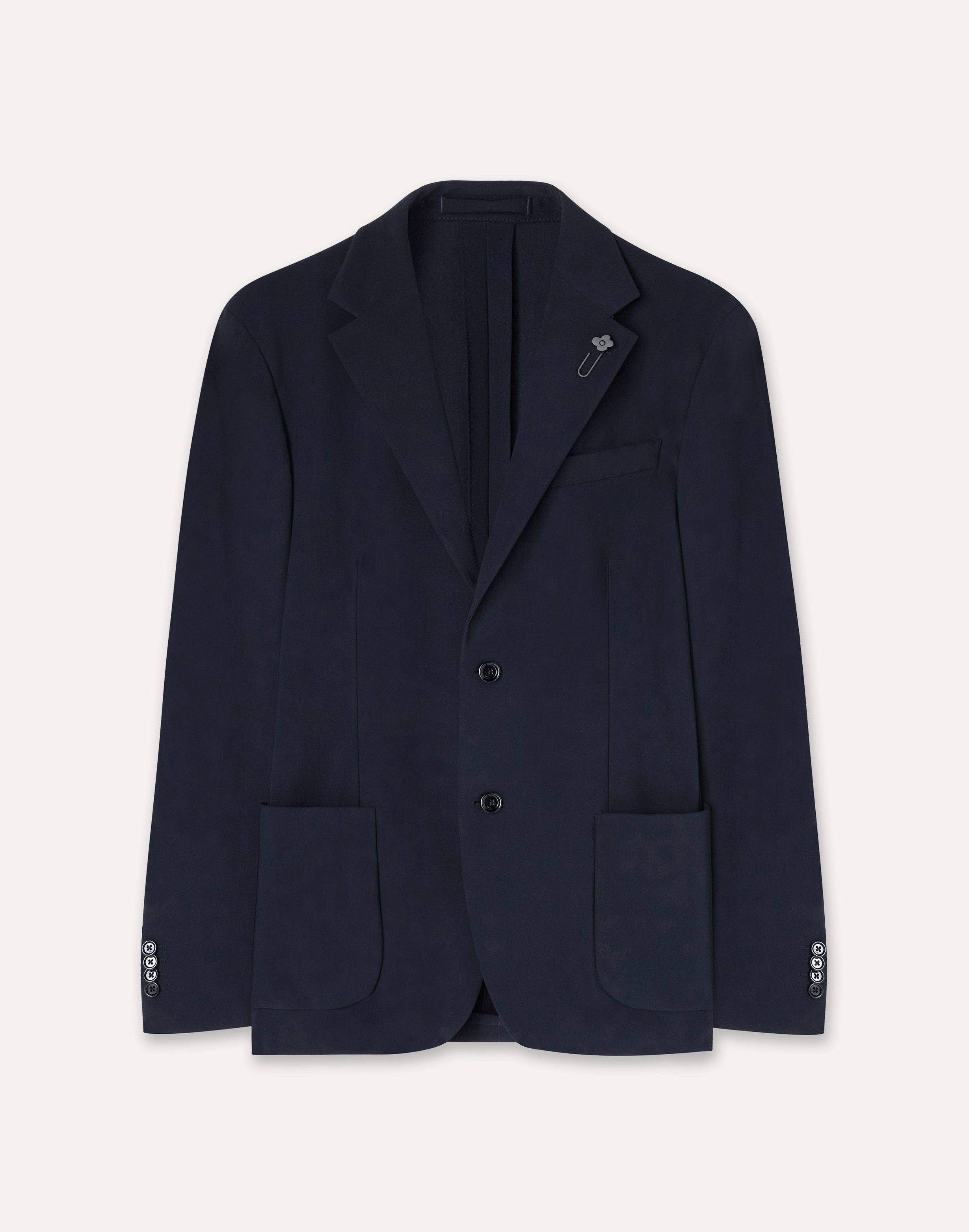 Costume bleu en tissu technique bi-stretch BLUE Lardini 1