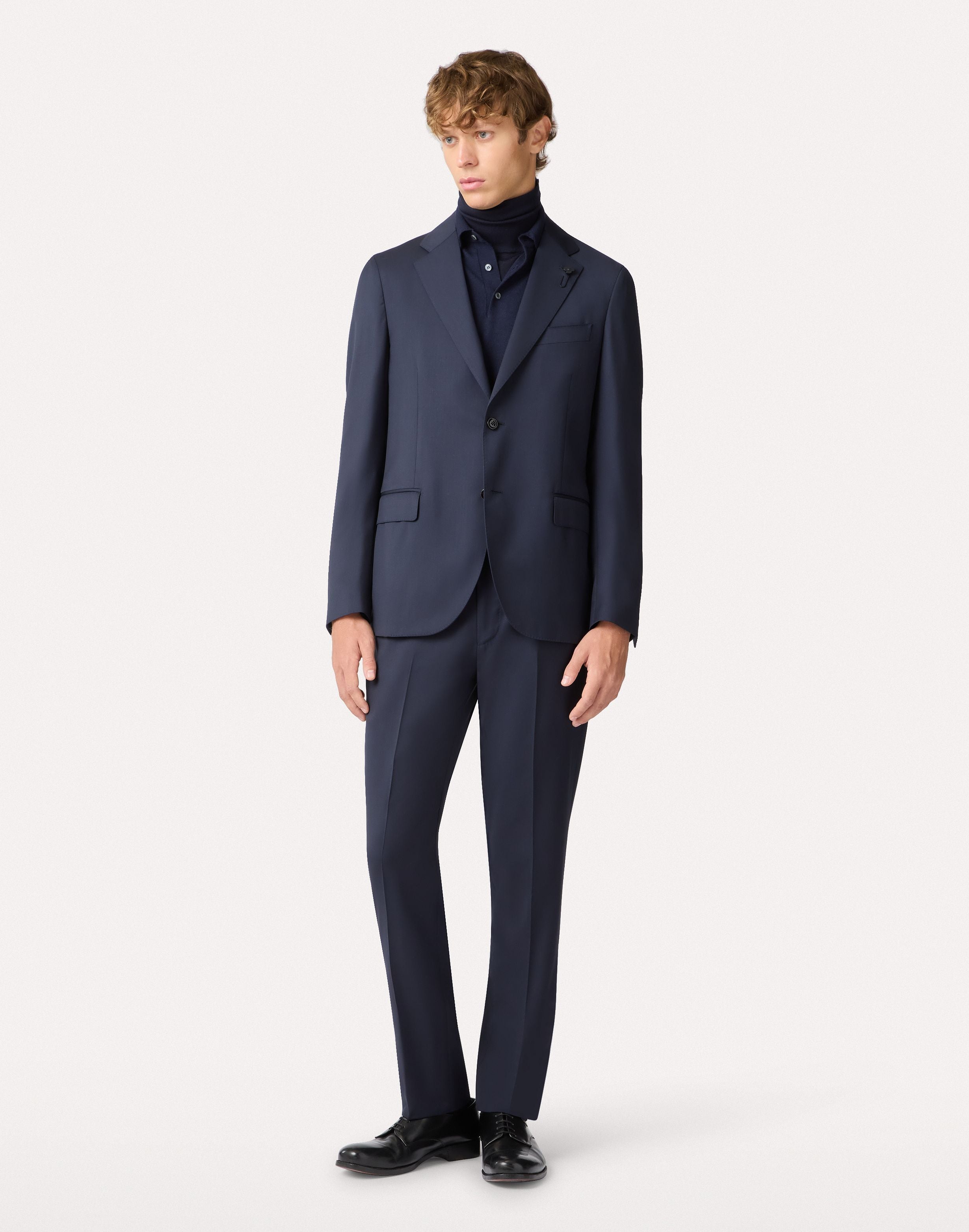 Abito blu in saia leggera BLUE Lardini 2