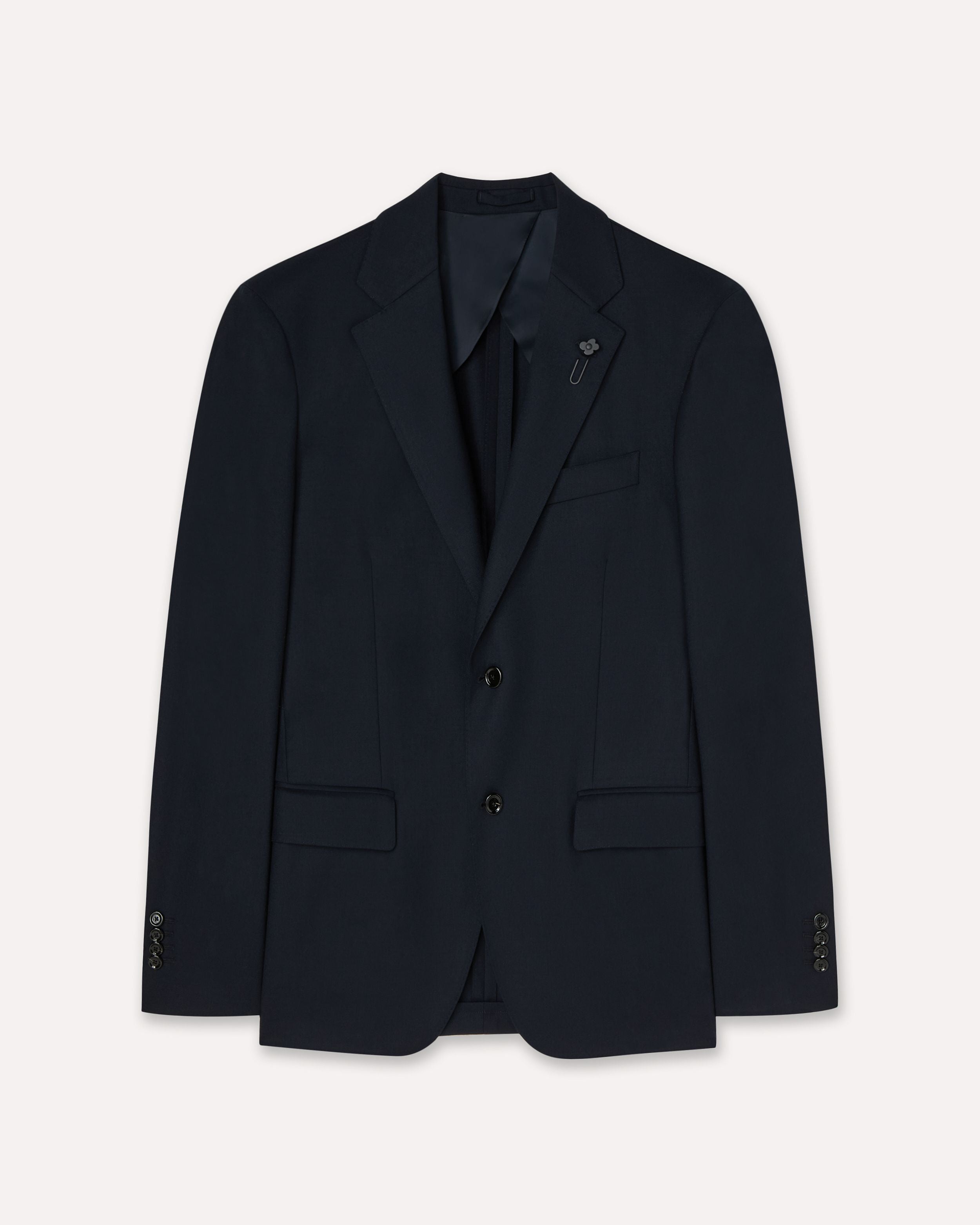 Abito blu in flanella pettinata stretch BLUE Lardini 1
