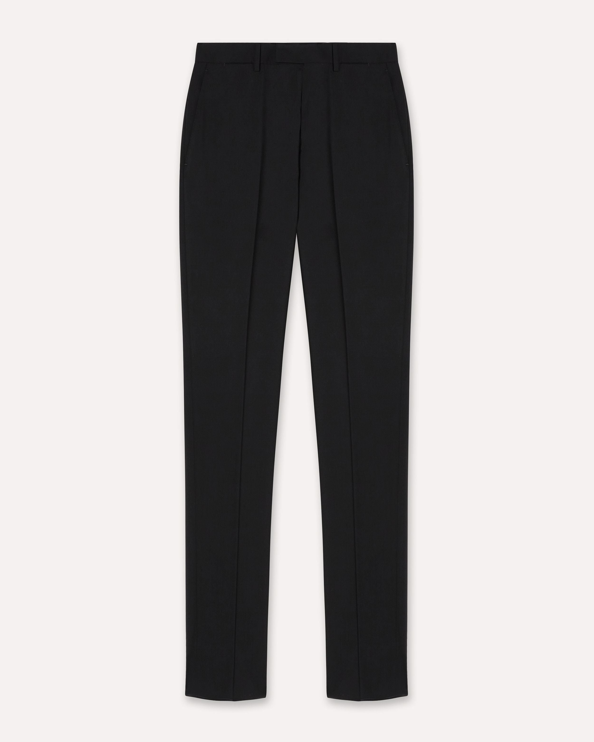 Abito nero in lana stretch BLACK Lardini 6