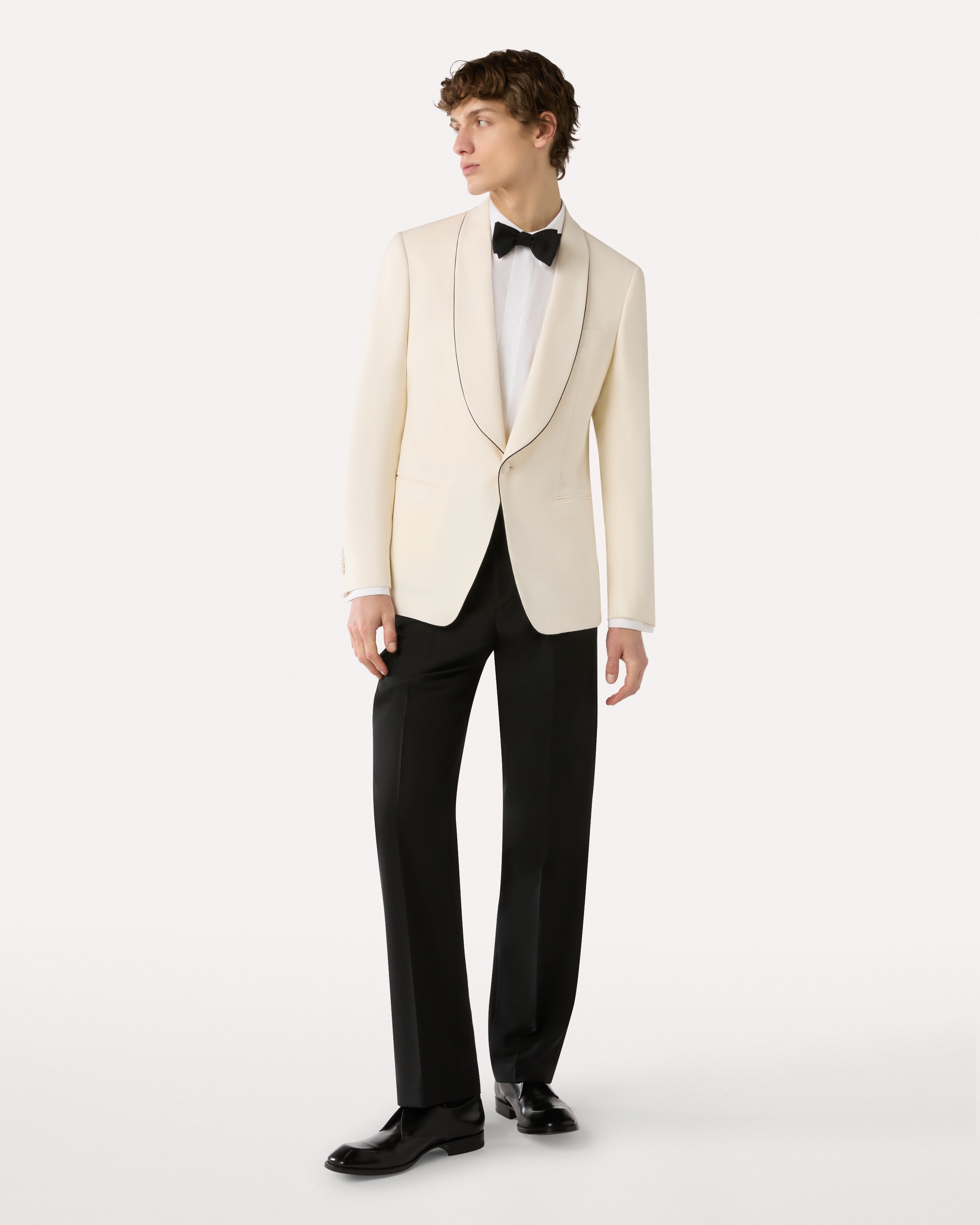 White cotton poplin shirt WHITE Lardini 2