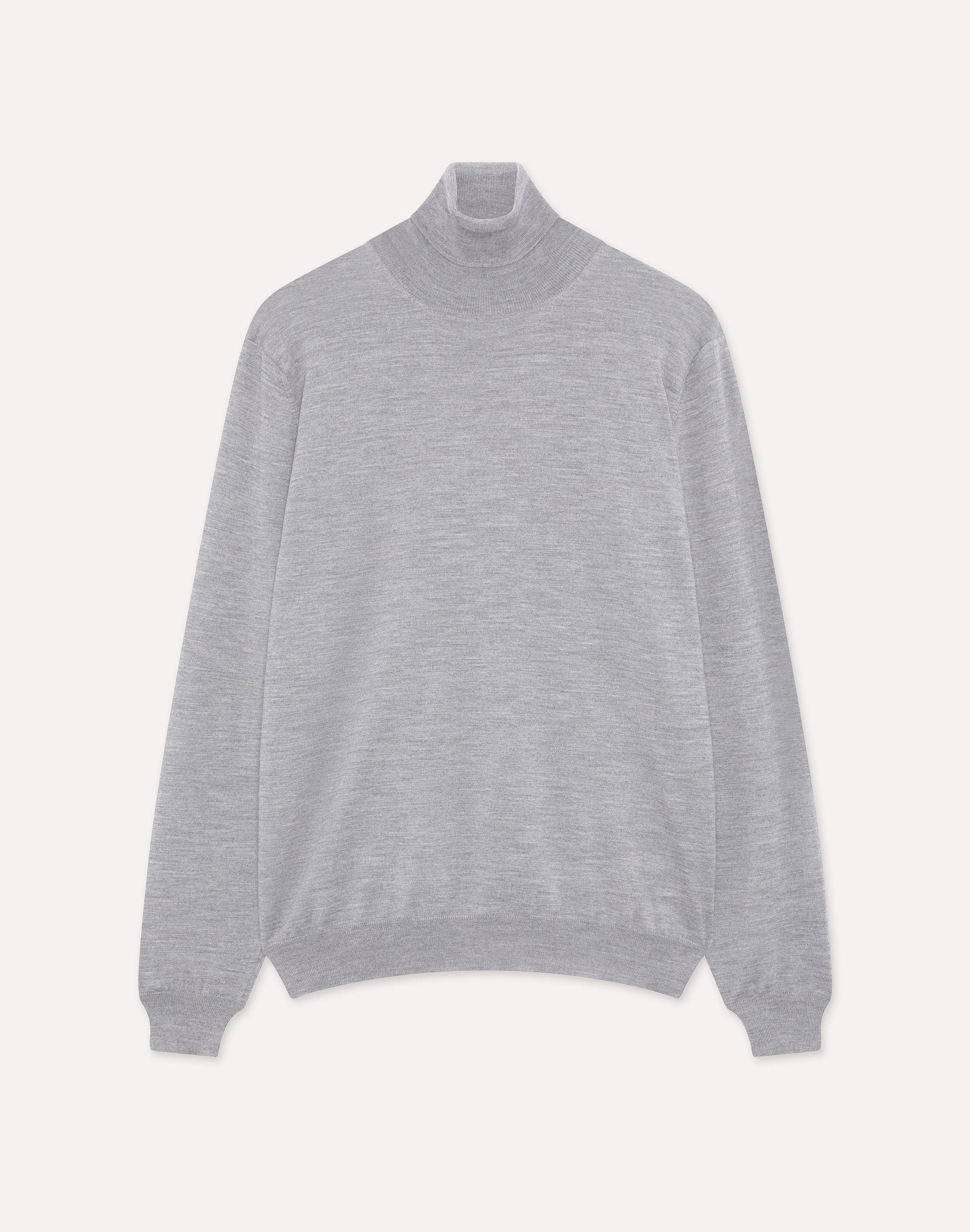 Dolcevita grigio a manica lunga GREY Lardini 1