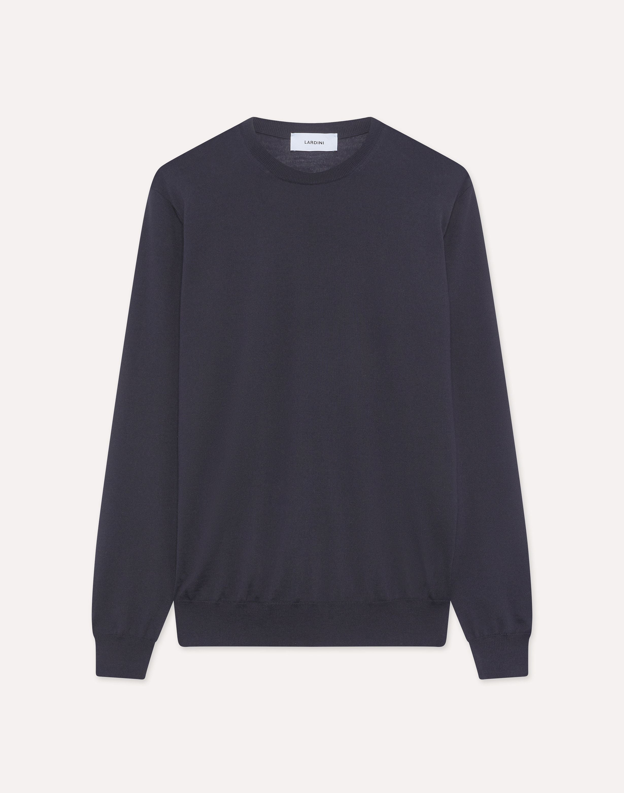 Girocollo blu a manica lunga BLUE Lardini 1