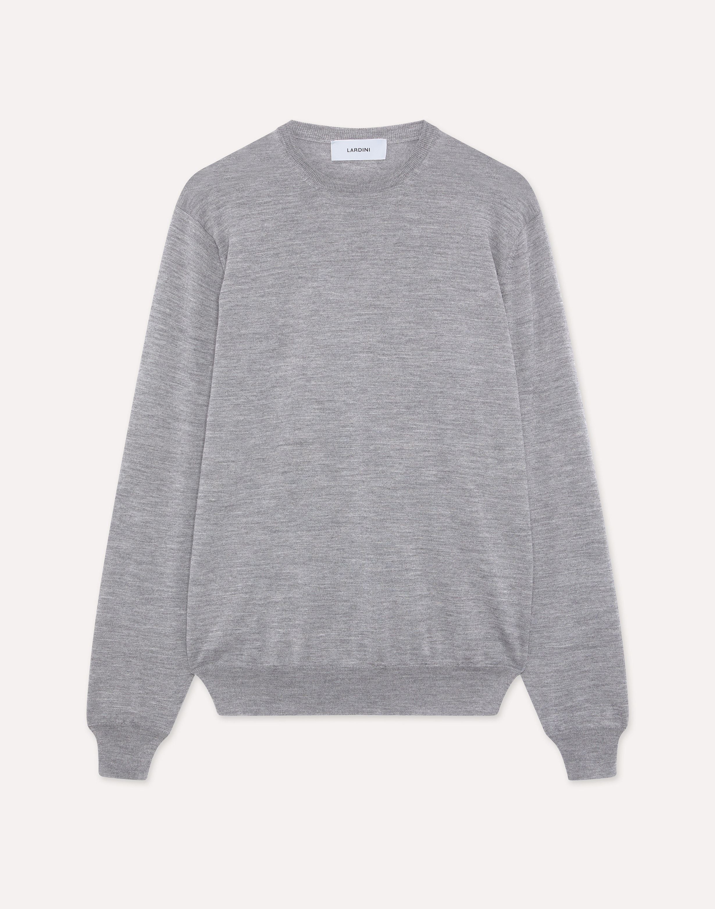 Girocollo grigio a manica lunga GREY Lardini 1