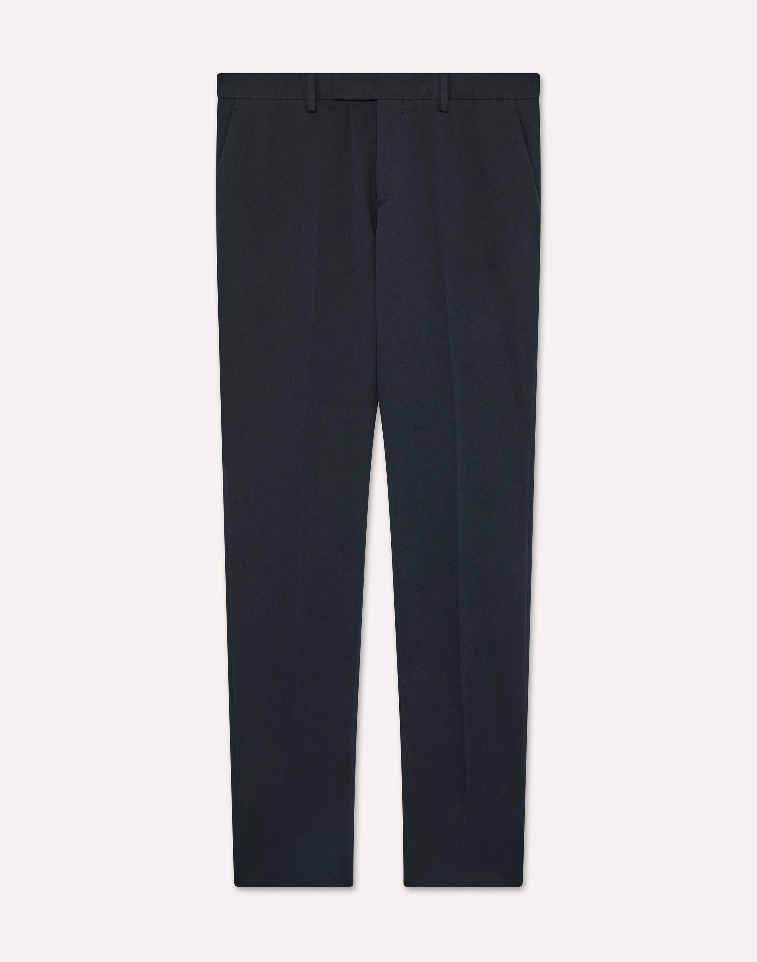 Pantalone blu in cotone bi-stretch BLUE Lardini 1