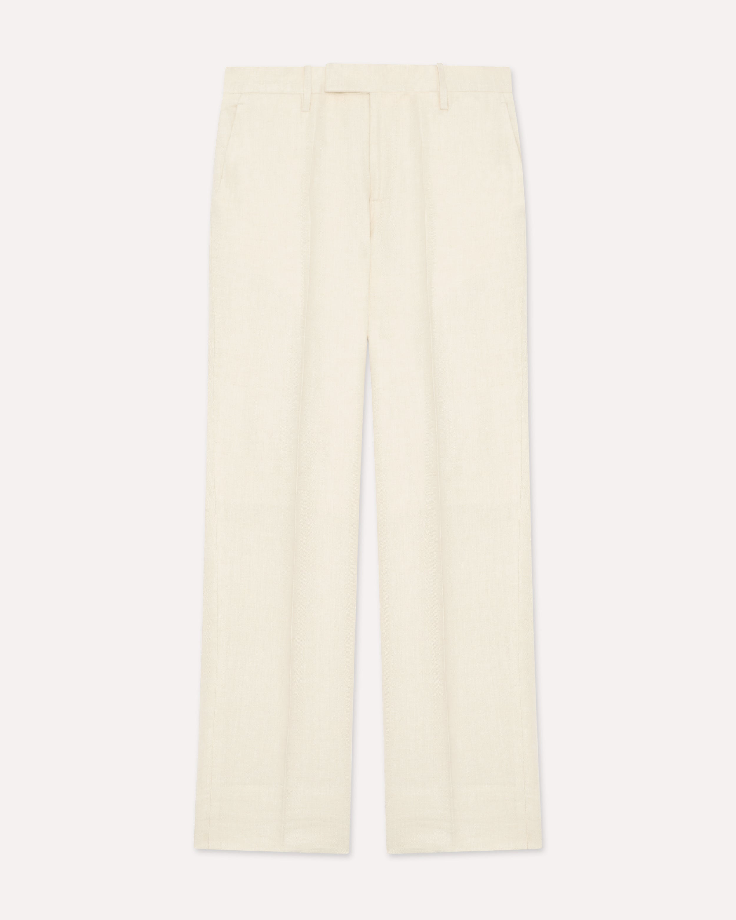 Cream flat-front trousers CREAM Lardini 1