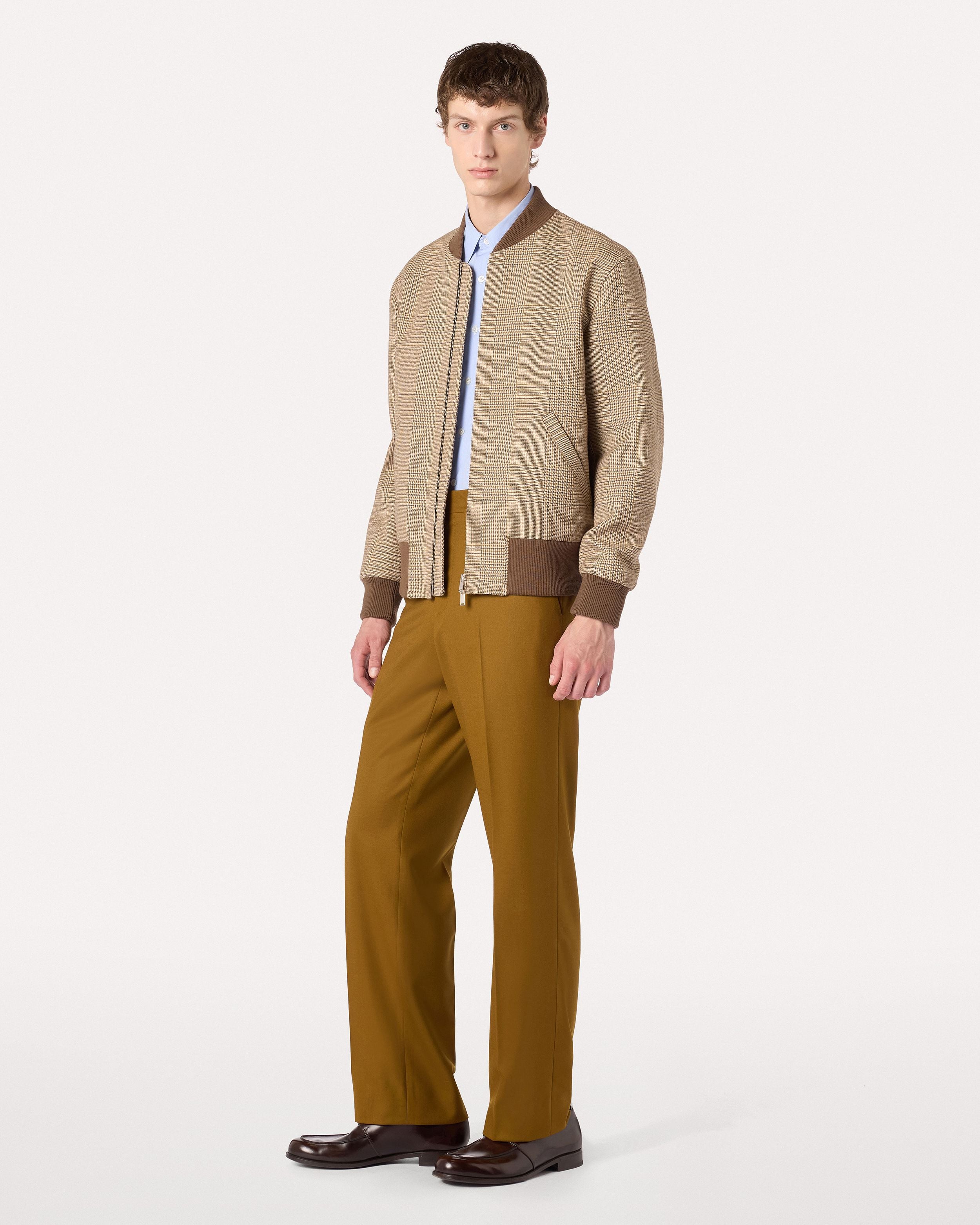 Light blue cotton poplin shirt SKY BLUE Lardini 2