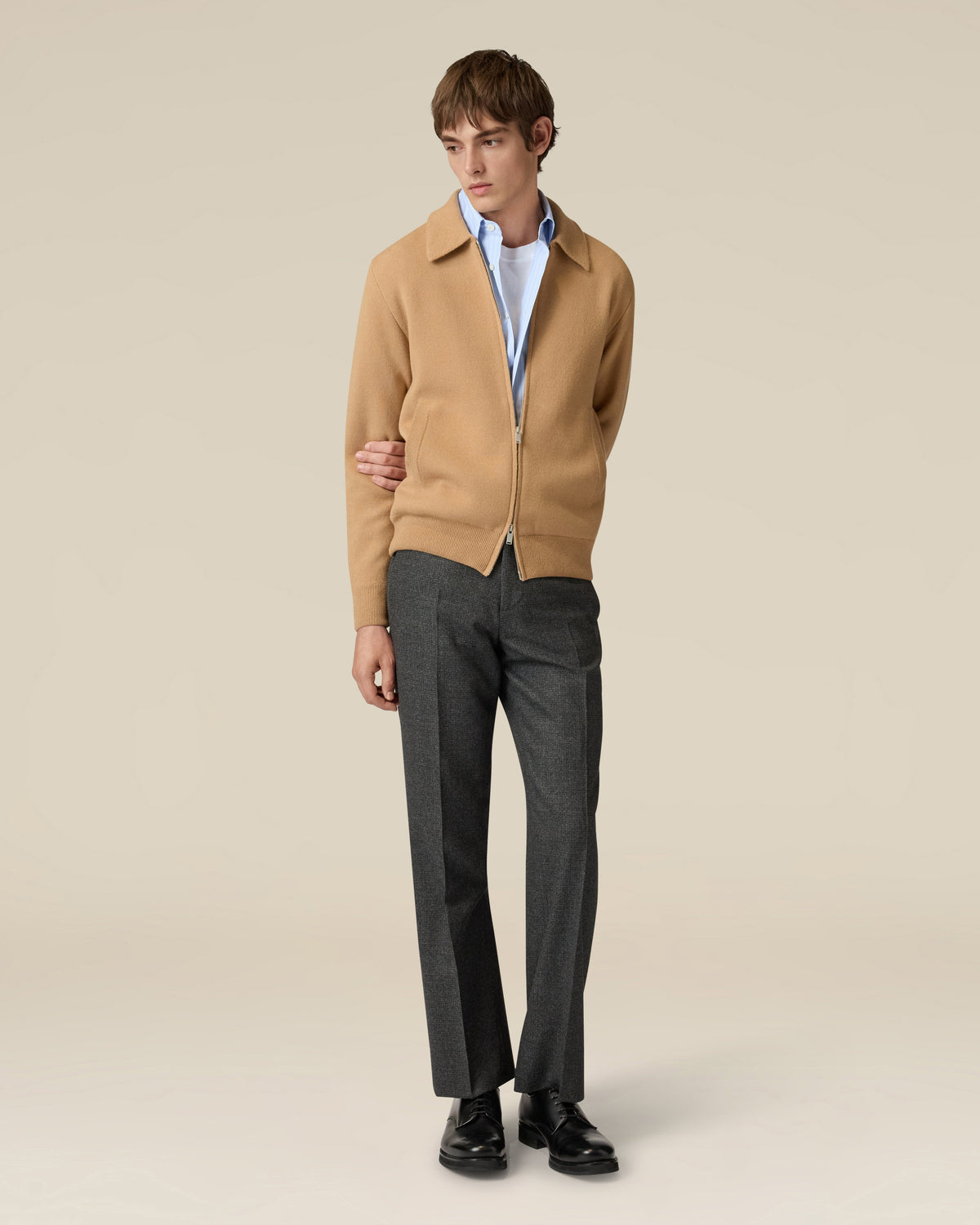 Light blue cotton poplin shirt LIGHT BLUE Lardini 2