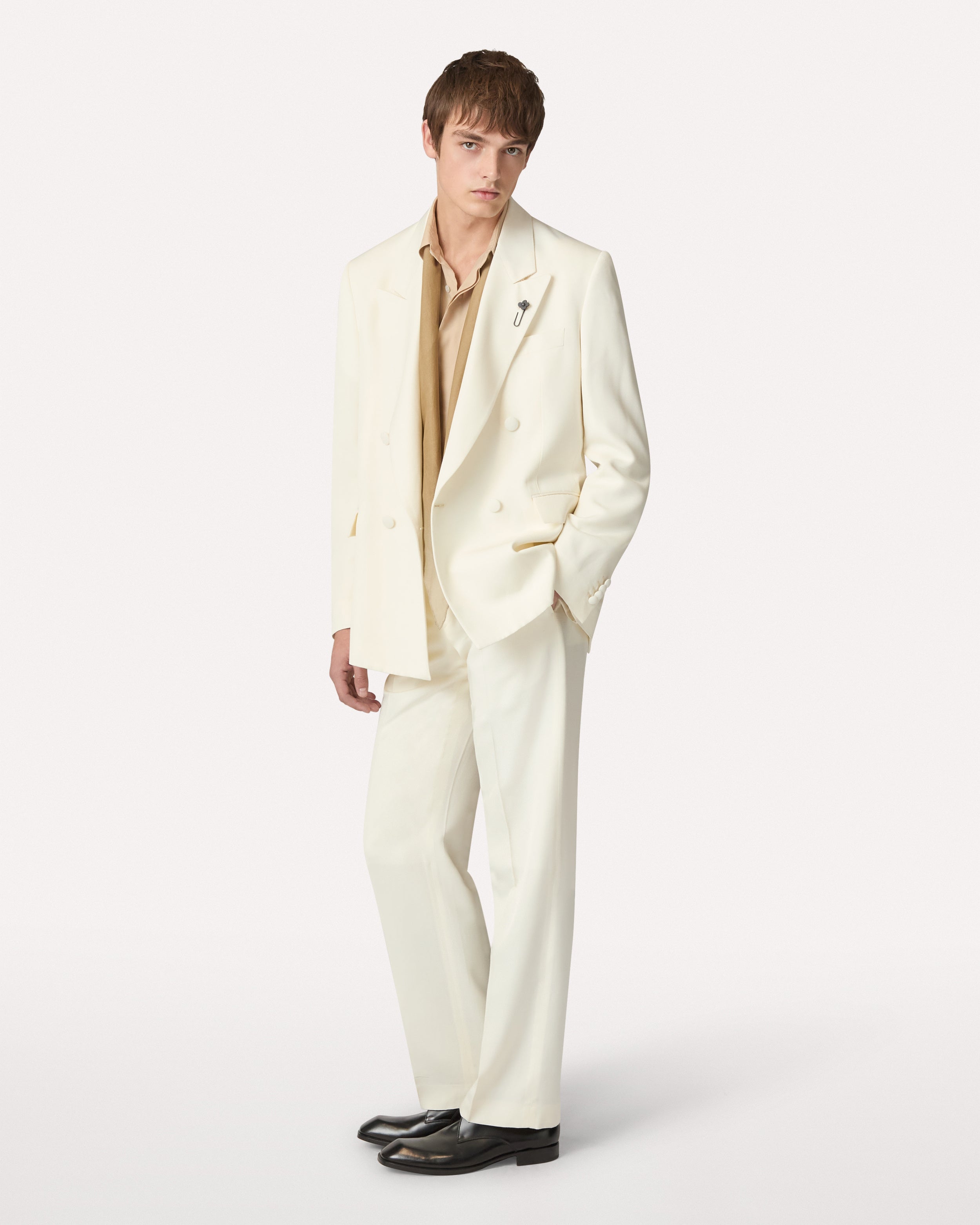 Cream double-breasted jacket CREAM Lardini 2