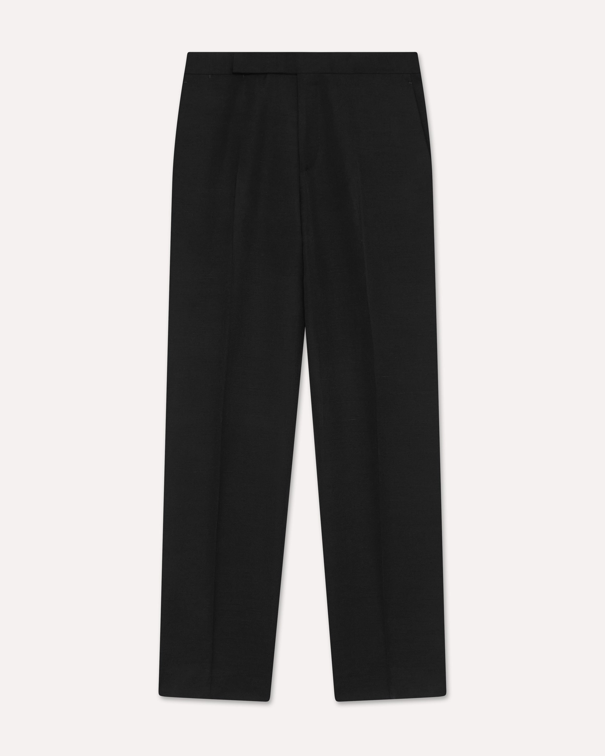 Black double-breasted suit BLACK Lardini 6